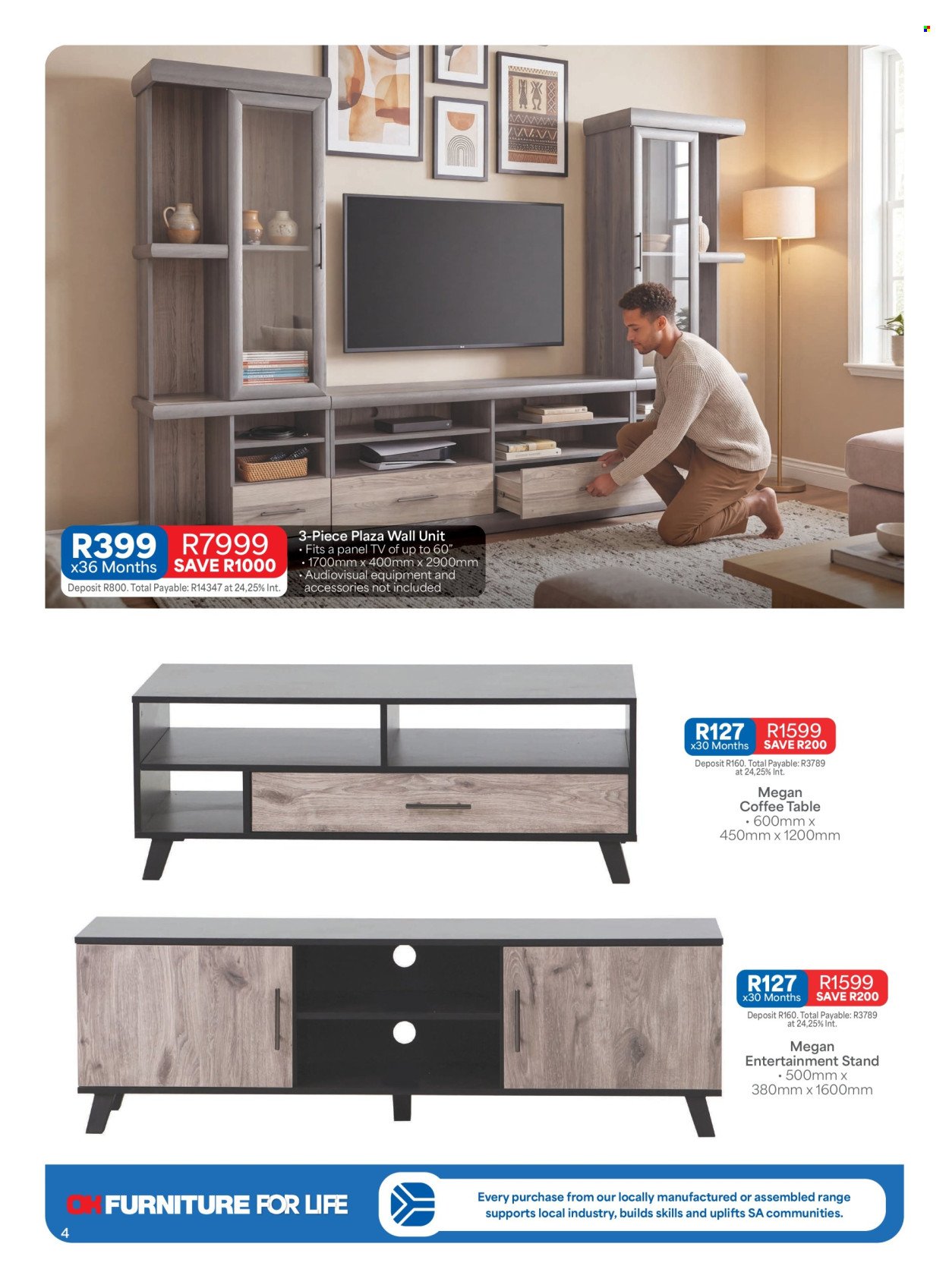 OK FURNITURE specials - From Monday 12 Oct 2026