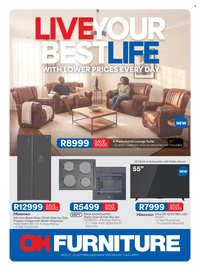 OK FURNITURE specials - From Monday 12 Oct 2026