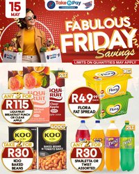 TAKE N PAY specials - From Friday 15 May 2026 (2026-05-15 - 2026-05-15)