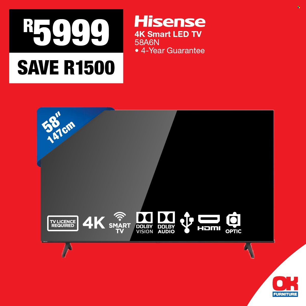 OK FURNITURE specials - From Friday 13 Mar 2026 (2026-03-13 - 2026-03-13) | 7