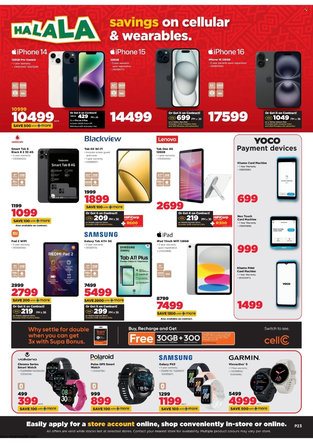 HIFI CORP specials - From Wednesday 2 Sept 2026