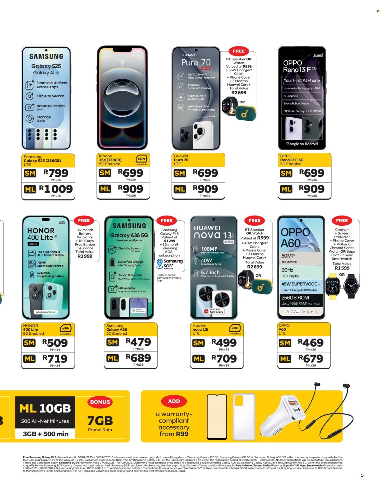 MTN specials - From Thursday 7 Aug 2025 (2025-08-07 - 2025-09-06) | 5