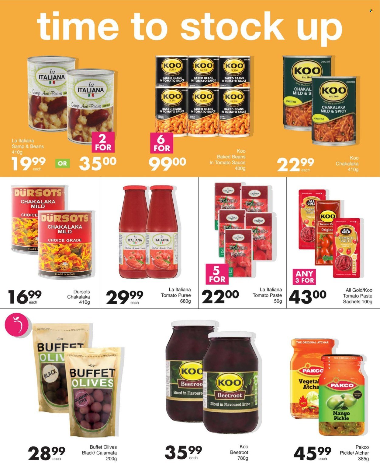 SAVE specials - From Thursday 25 Jun 2026
