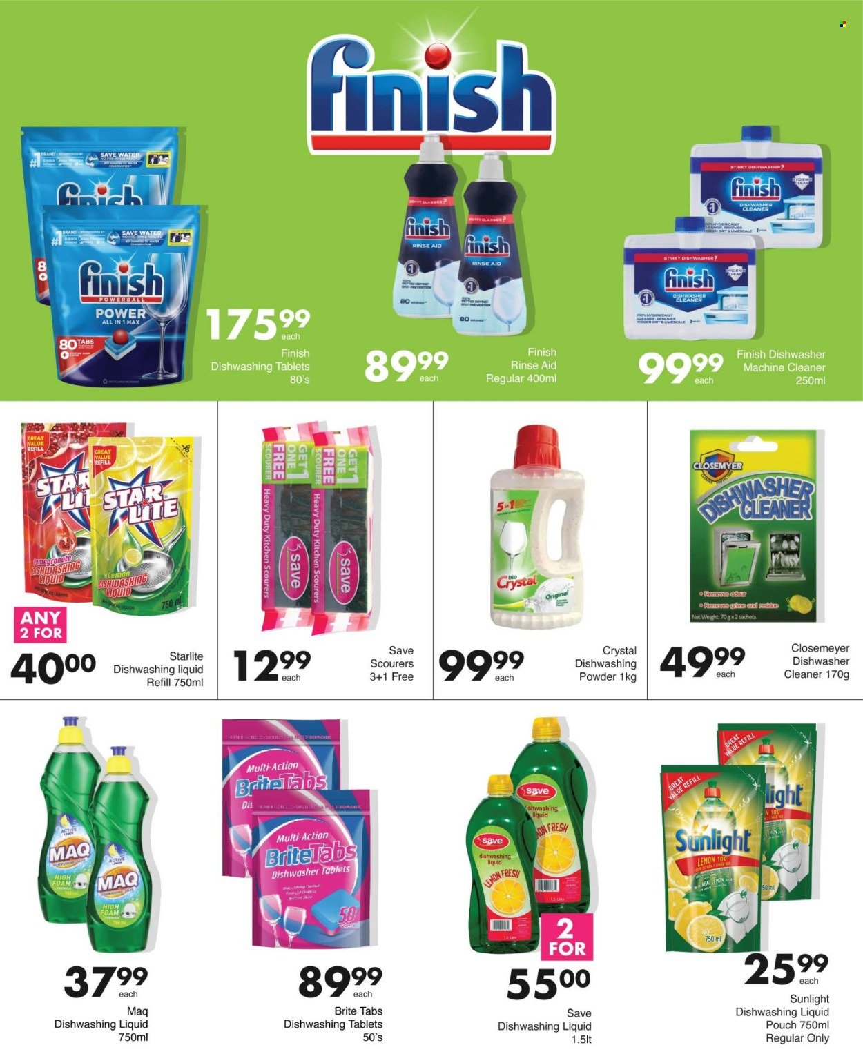 SAVE specials - From Thursday 25 Jun 2026