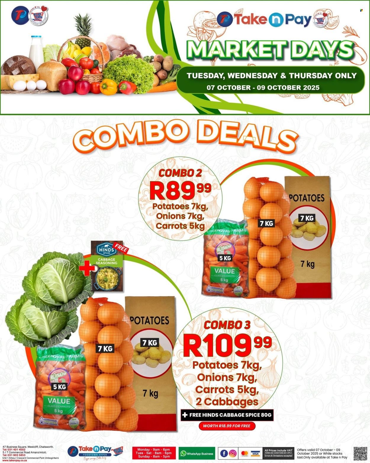 TAKE N PAY specials - From Tuesday 7 Oct 2025 (2025-10-07 - 2025-10-09) | 6