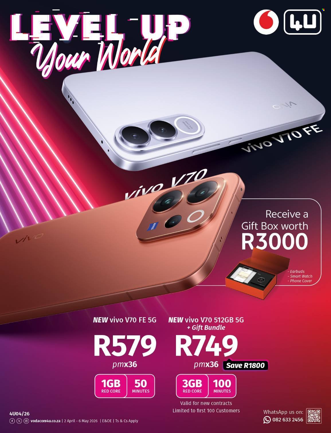 VODACOM specials - From Thursday 2 Apr 2026 (2026-04-02 - 2026-05-06) | 1