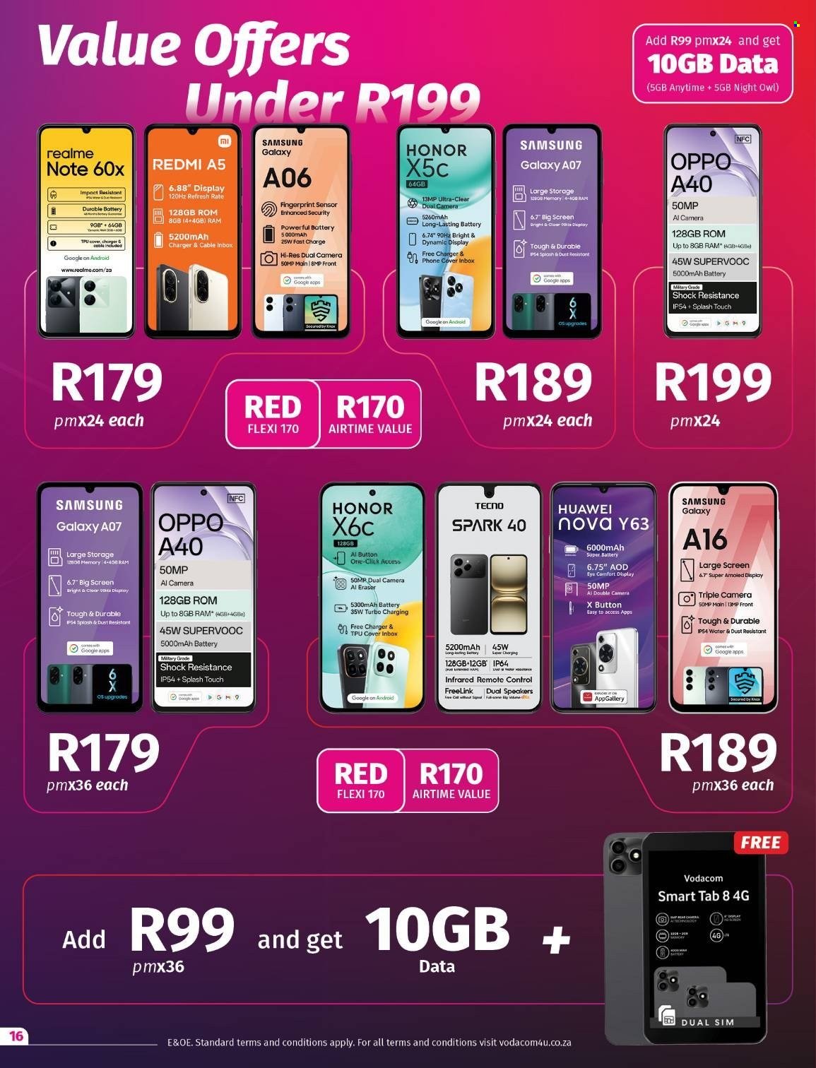VODACOM specials - From Thursday 2 Apr 2026 (2026-04-02 - 2026-05-06) | 16