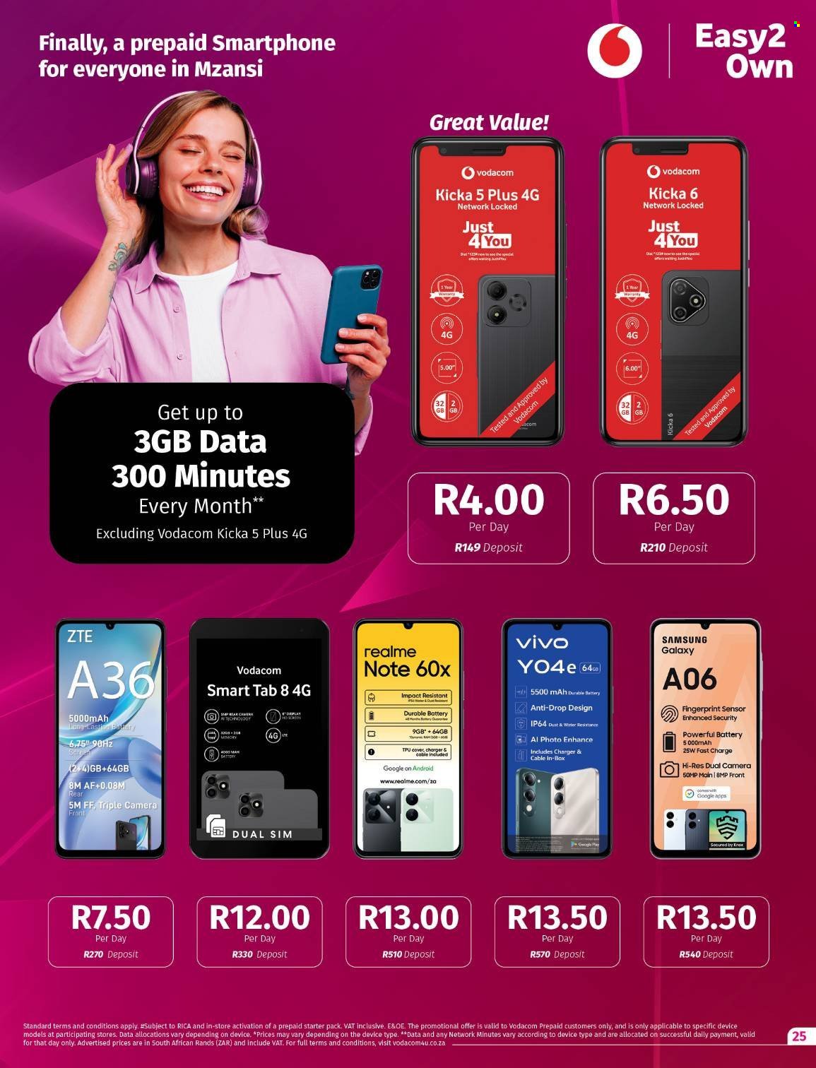 VODACOM specials - From Thursday 2 Apr 2026 (2026-04-02 - 2026-05-06) | 25