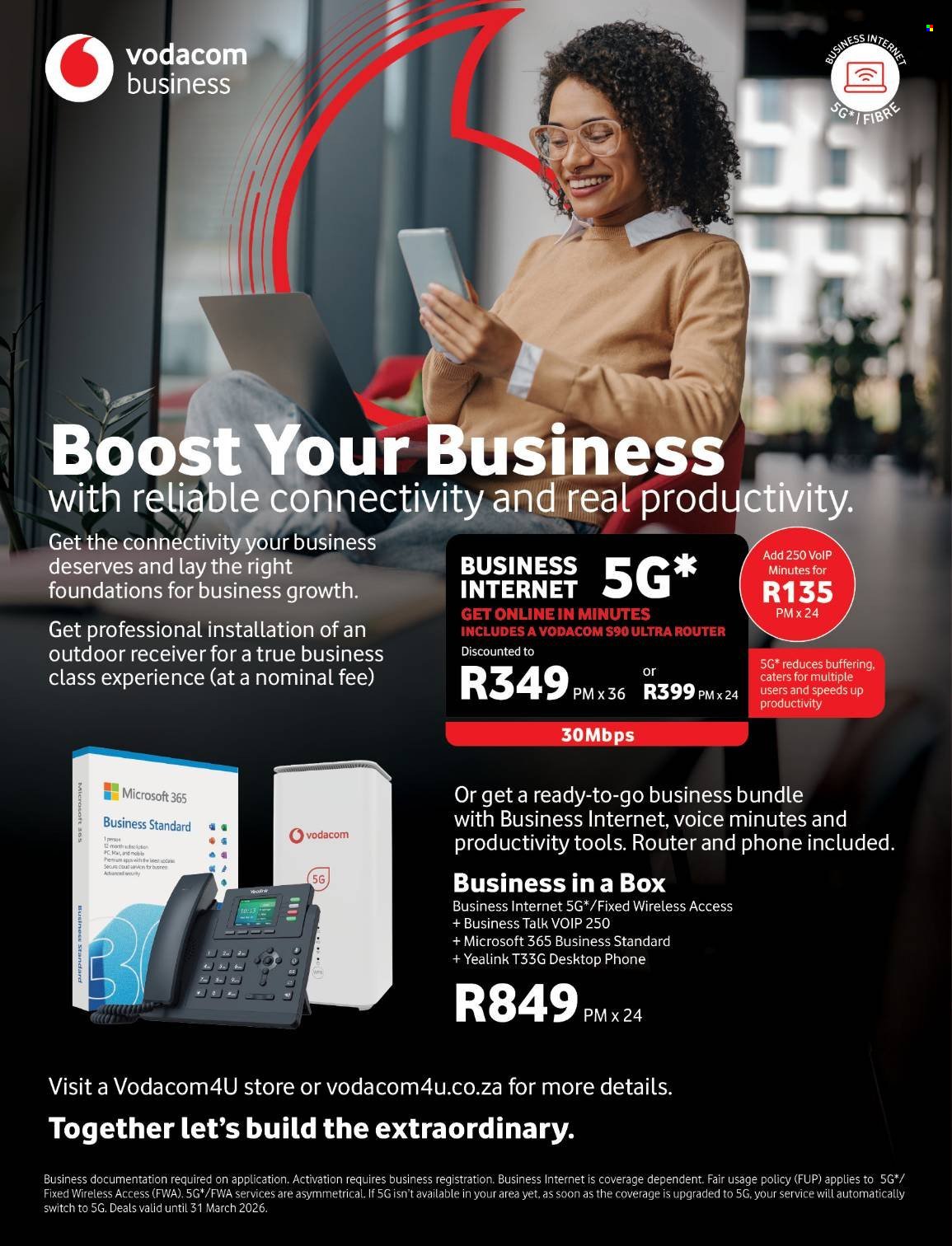 VODACOM specials - From Thursday 2 Apr 2026 (2026-04-02 - 2026-05-06) | 30