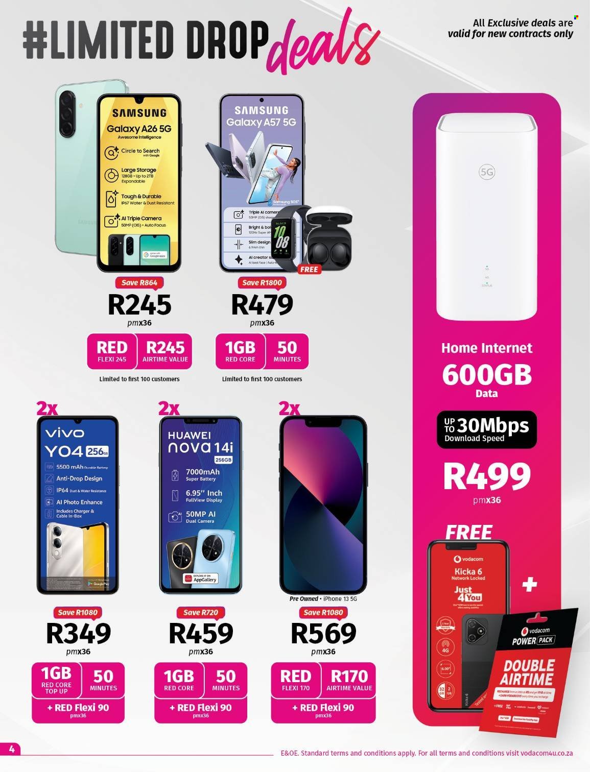 VODACOM specials - From Thursday 2 Apr 2026 (2026-04-02 - 2026-05-06) | 4