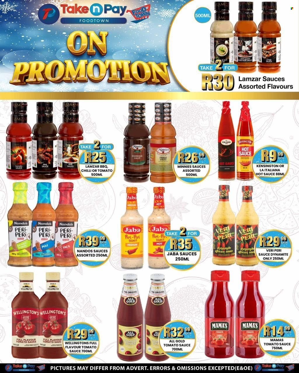 TAKE N PAY specials - From Monday 8 Jun 2026