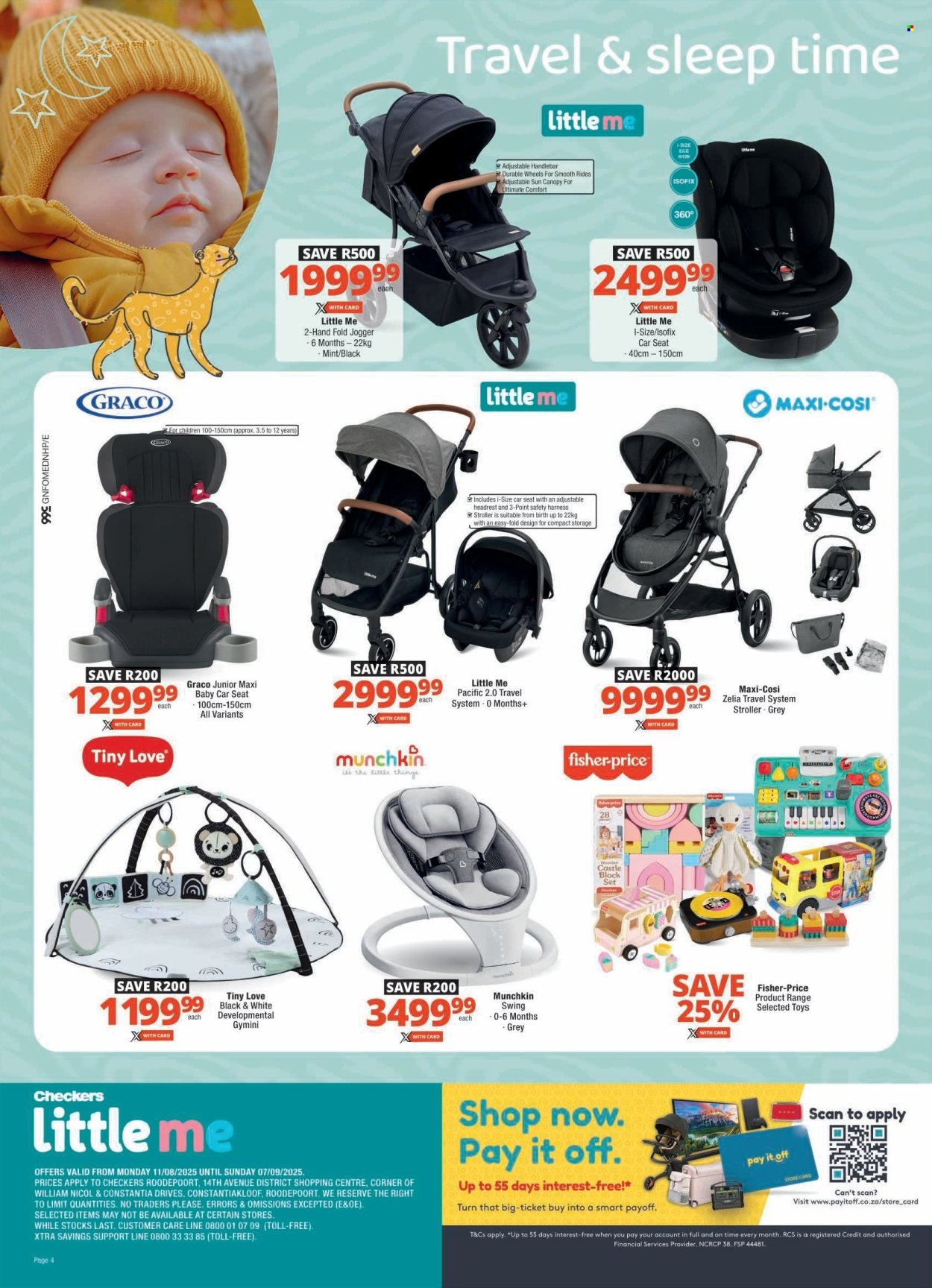 CHECKERS specials - Little Me August Promotion (2025-08-11 - 2025-09-07) | 4