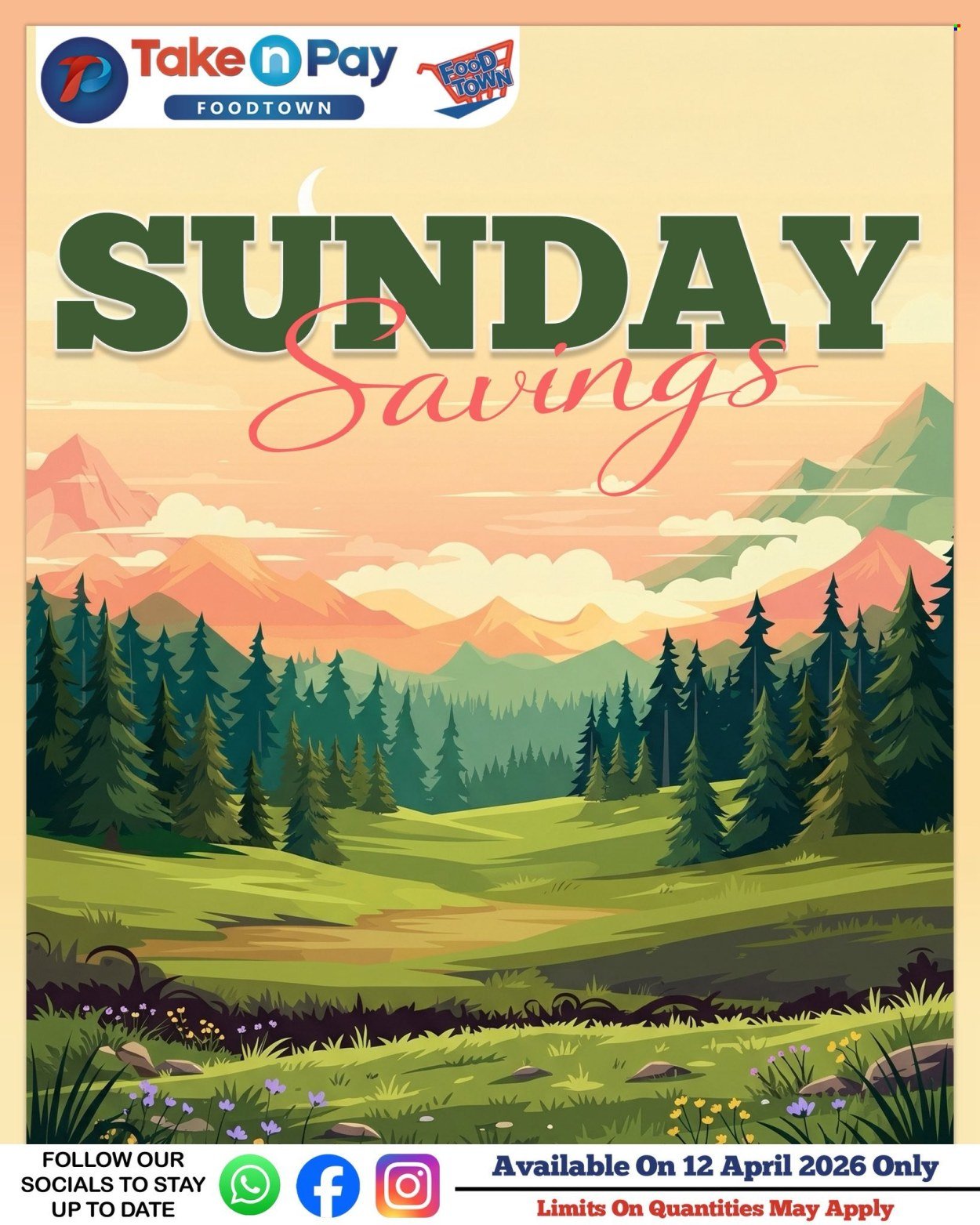 TAKE N PAY specials - From Sunday 12 Apr 2026 (2026-04-12 - 2026-04-12) | 1