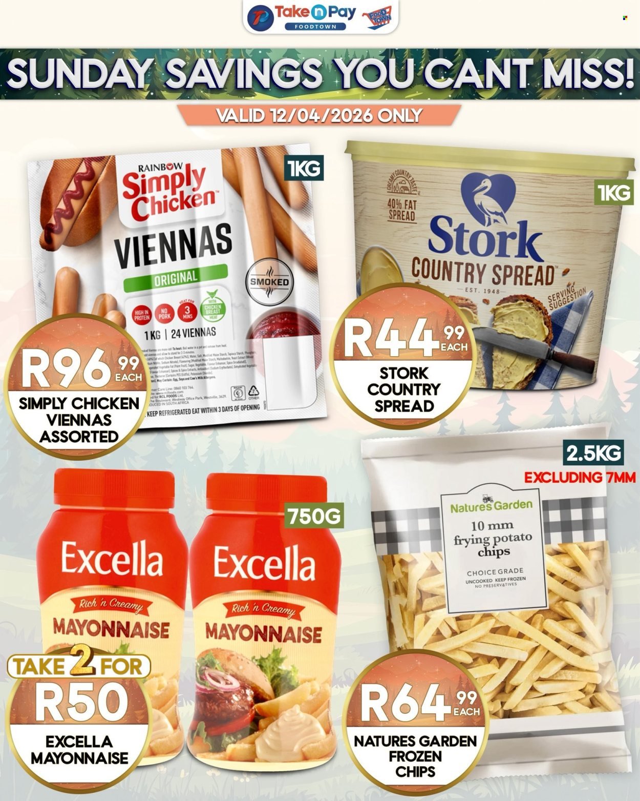 TAKE N PAY specials - From Sunday 12 Apr 2026 (2026-04-12 - 2026-04-12) | 2
