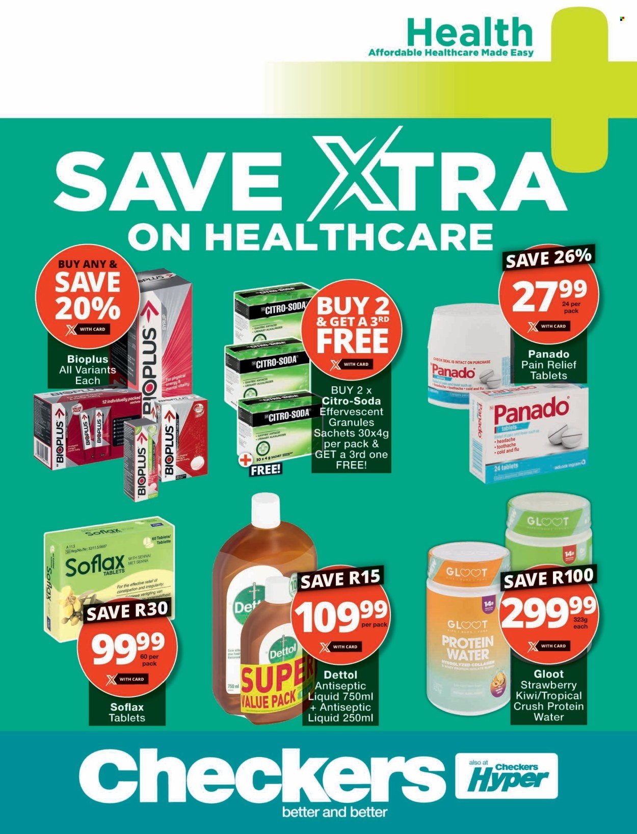 CHECKERS specials - Medirite October Month-End Promotion (2025-10-20 - 2025-11-09) | 1