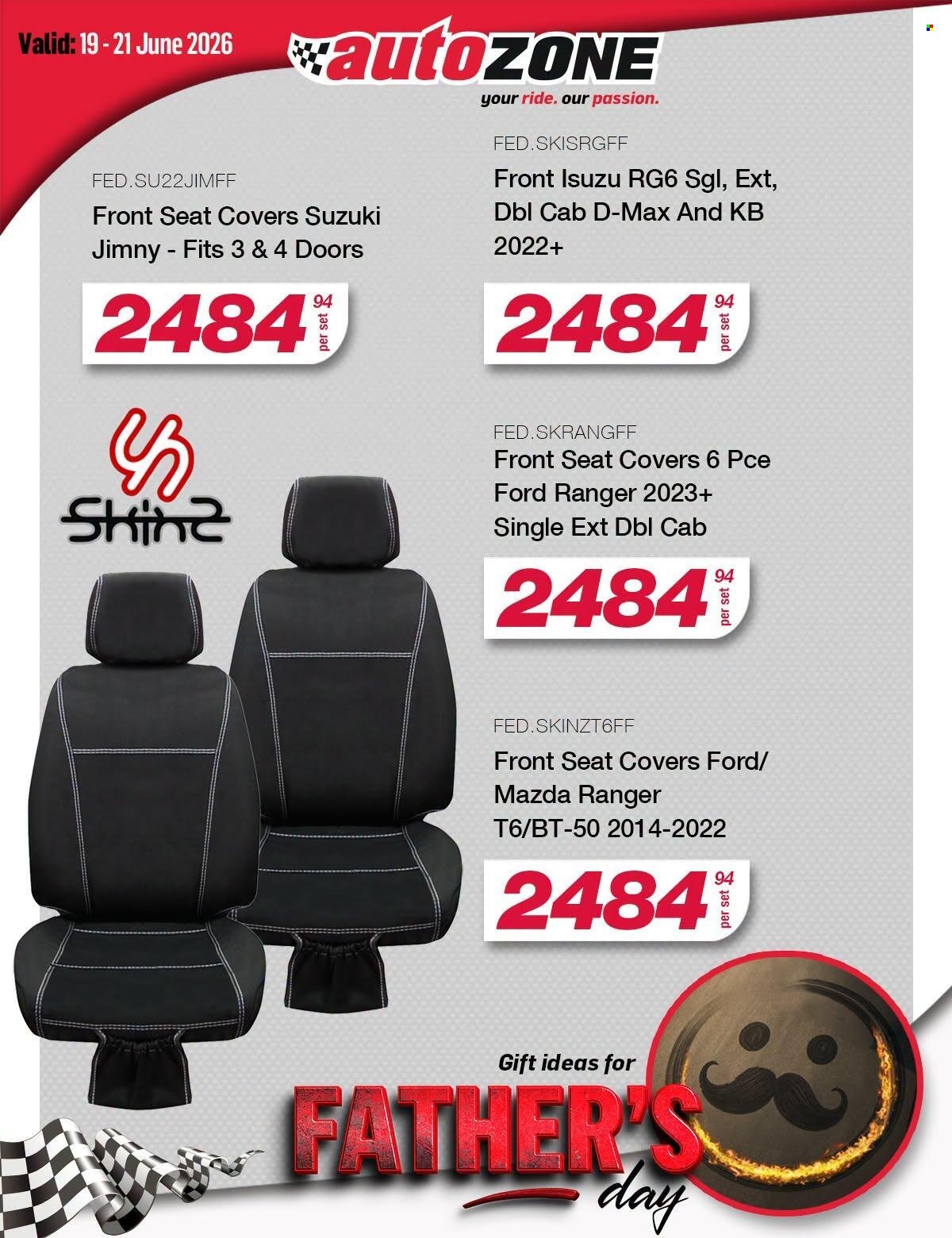 AUTOZONE specials - Father’s Day gifting ideas