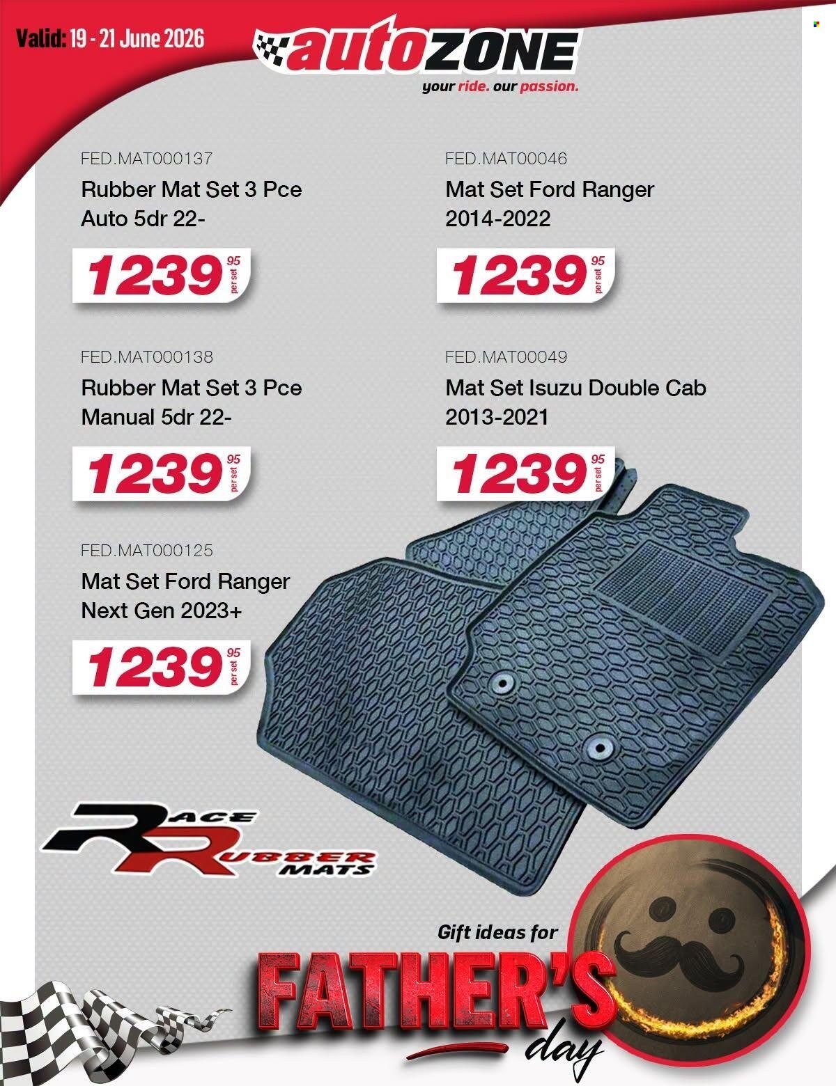AUTOZONE specials - Father’s Day gifting ideas