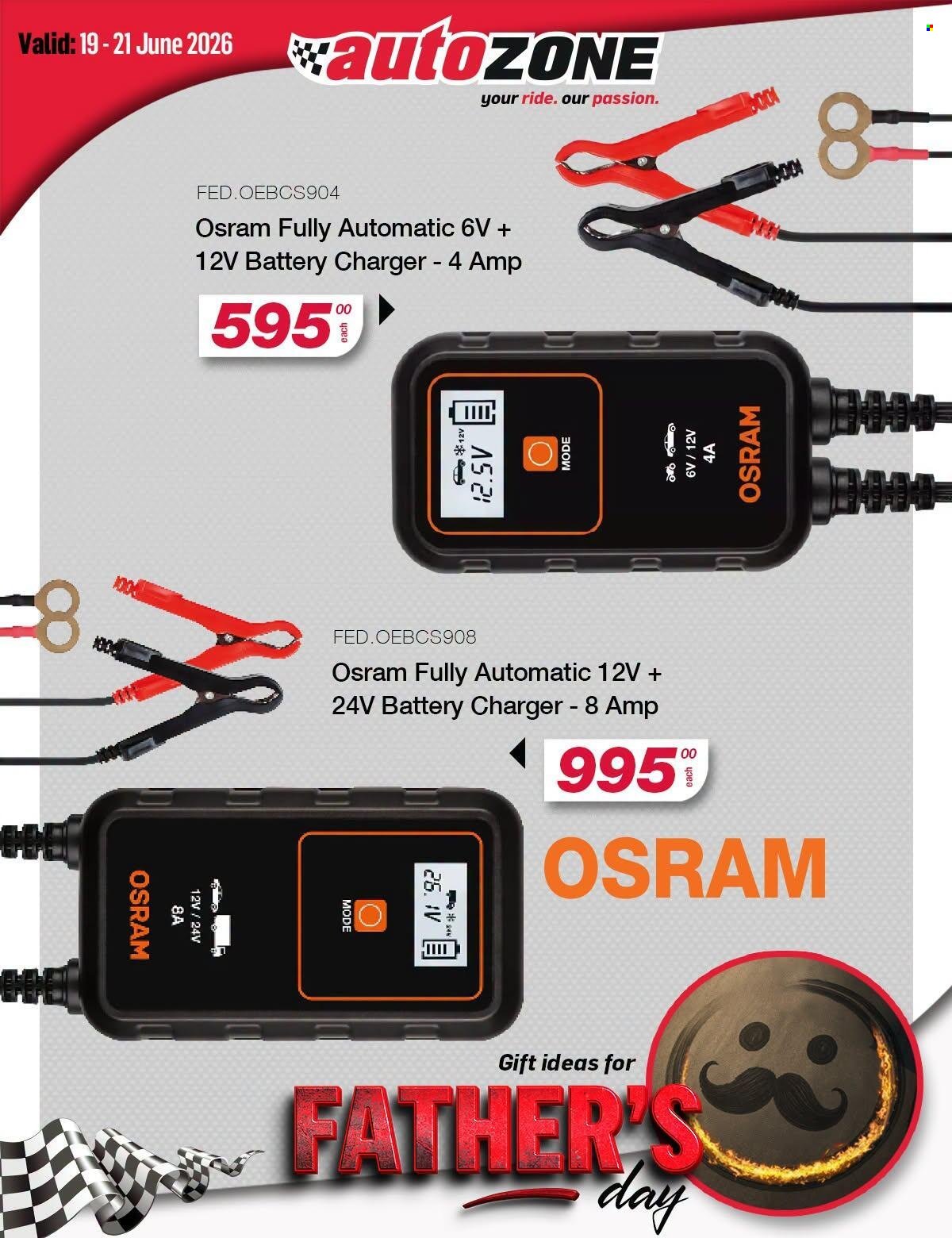 AUTOZONE specials - Father’s Day gifting ideas