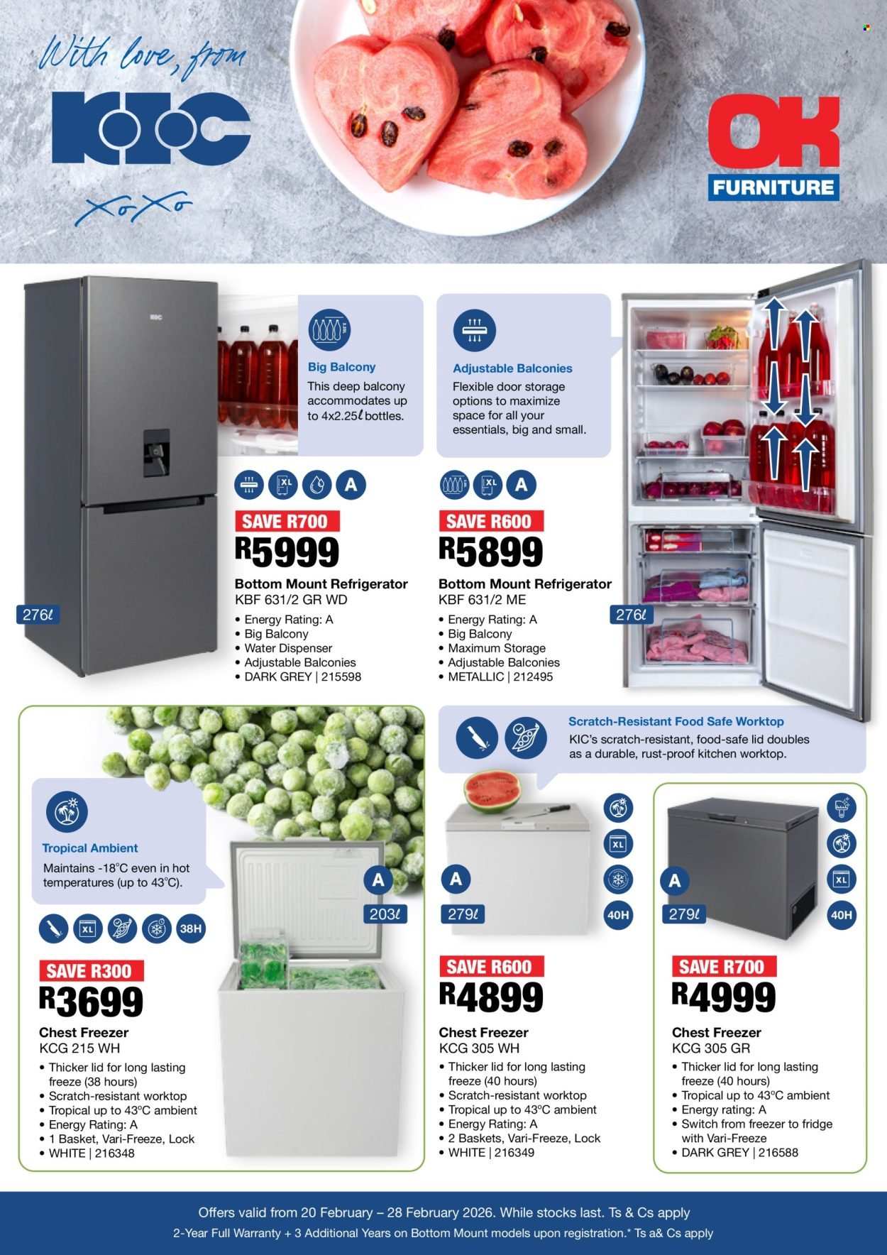 OK FURNITURE specials - From Friday 20 Feb 2026 (2026-02-20 - 2026-02-28) | 1