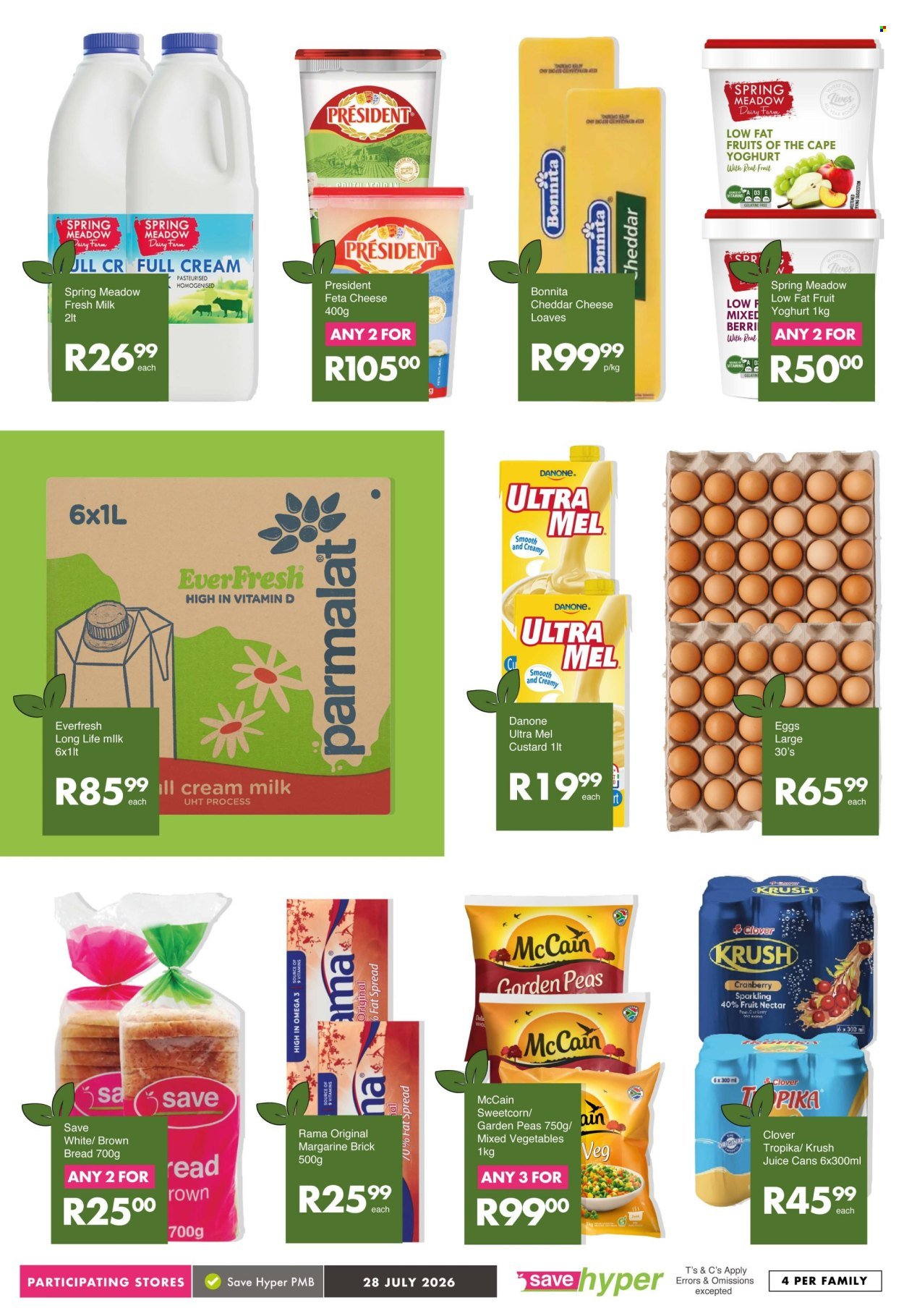 SAVE specials - From Tuesday 28 Jul 2026