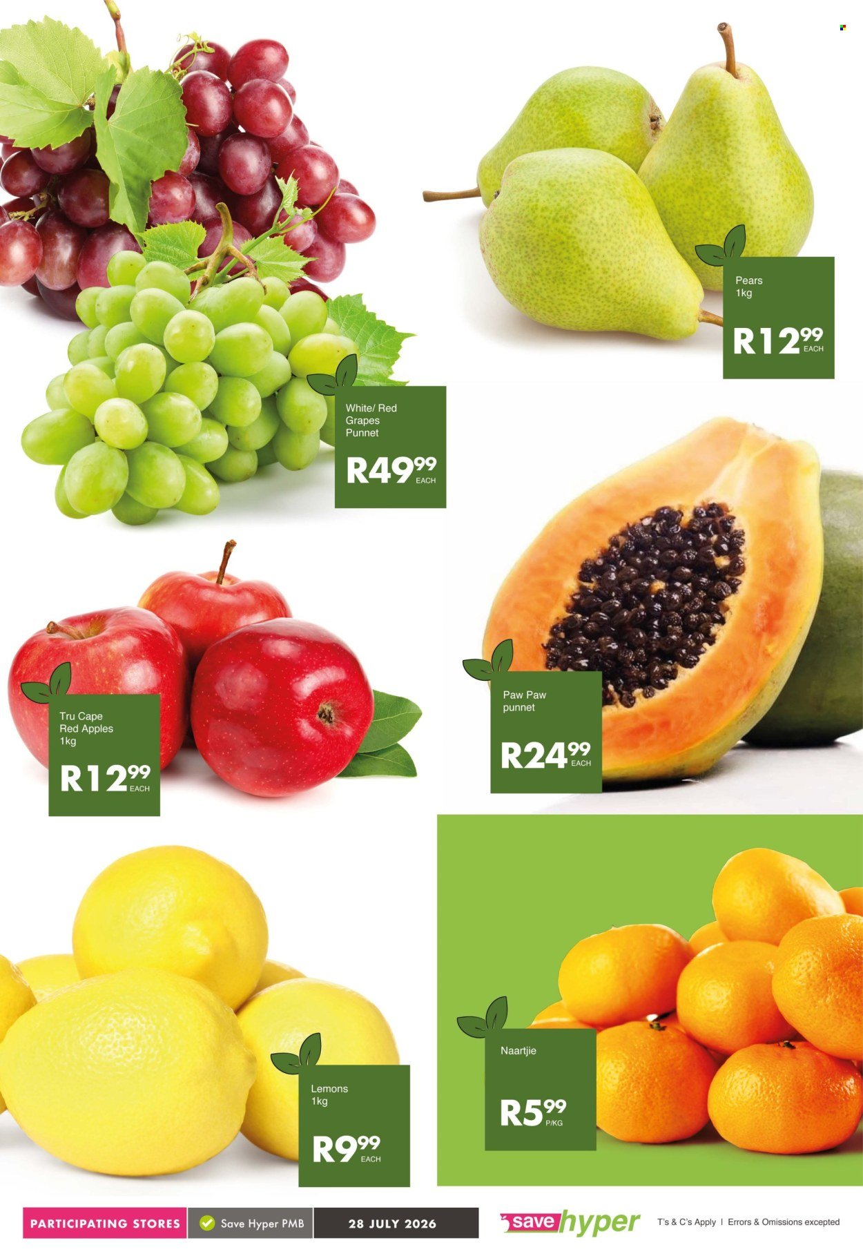 SAVE specials - From Tuesday 28 Jul 2026