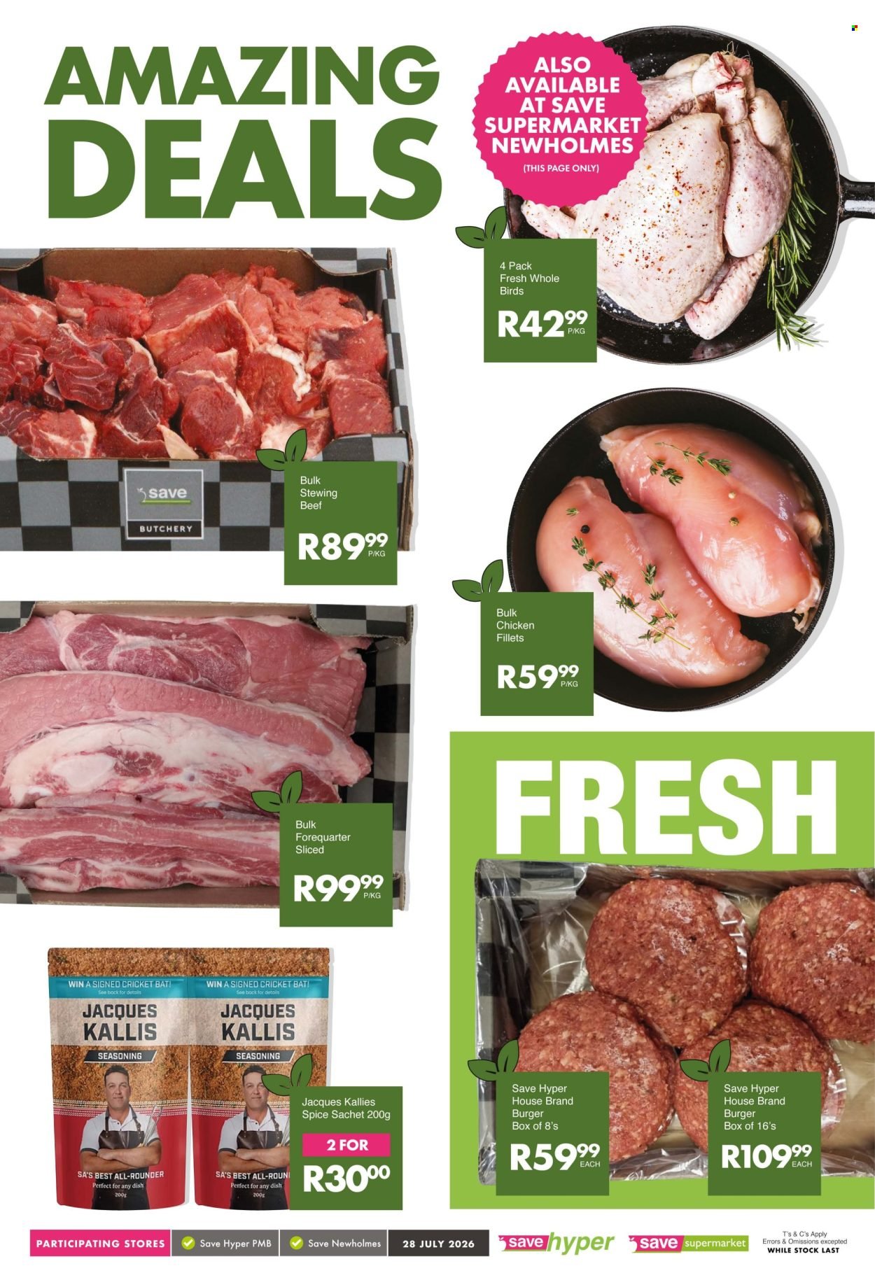 SAVE specials - From Tuesday 28 Jul 2026