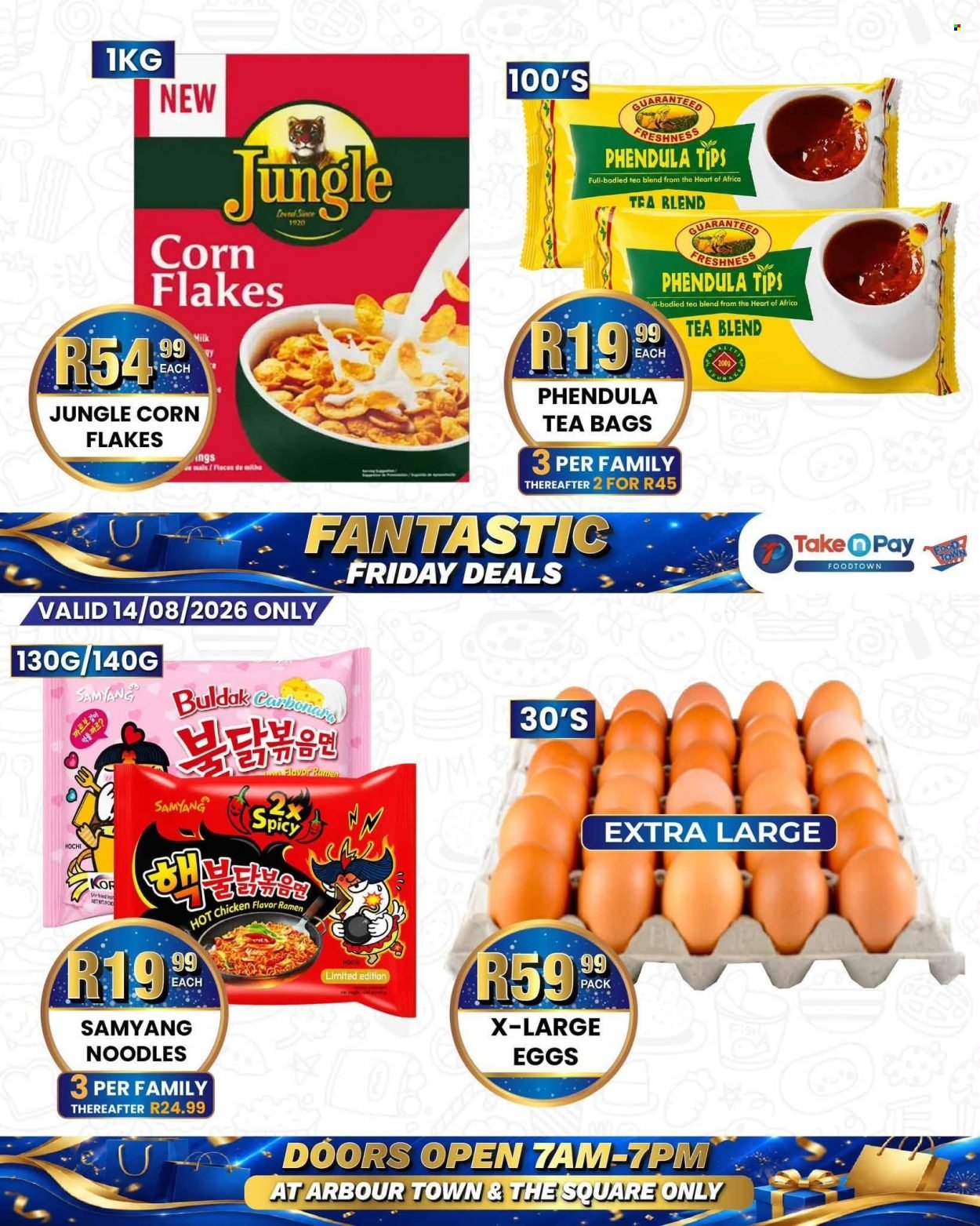 TAKE N PAY specials - From Friday 14 Aug 2026