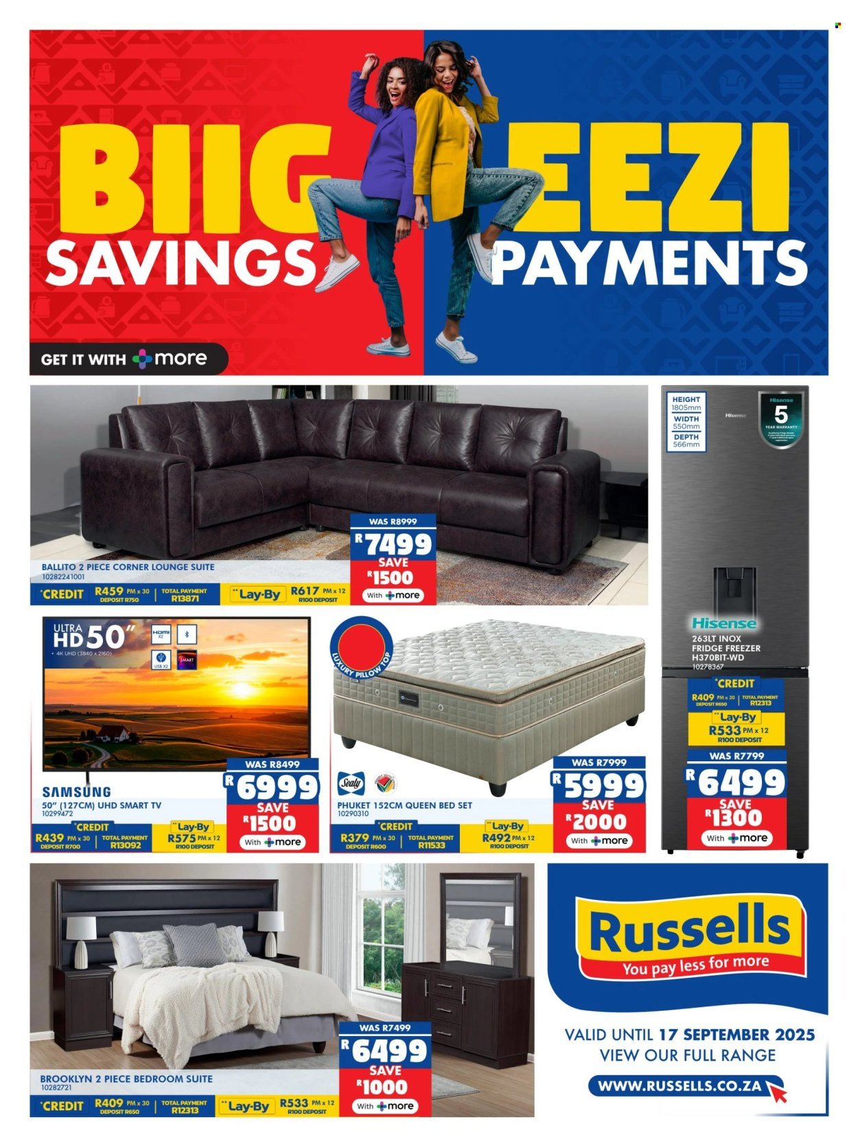 RUSSELLS specials - From Thursday 21 Aug 2025 (2025-08-21 - 2025-09-17) | 1
