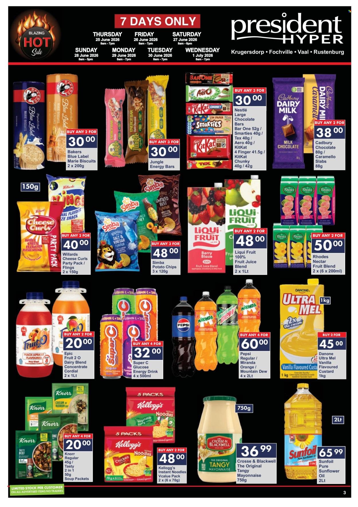 PRESIDENT HYPER specials - Blazing Hot Sale