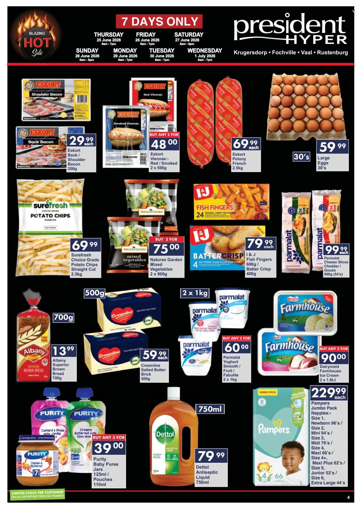 PRESIDENT HYPER specials - Blazing Hot Sale