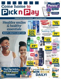 PICK N PAY specials - Health & Beauty Specials
