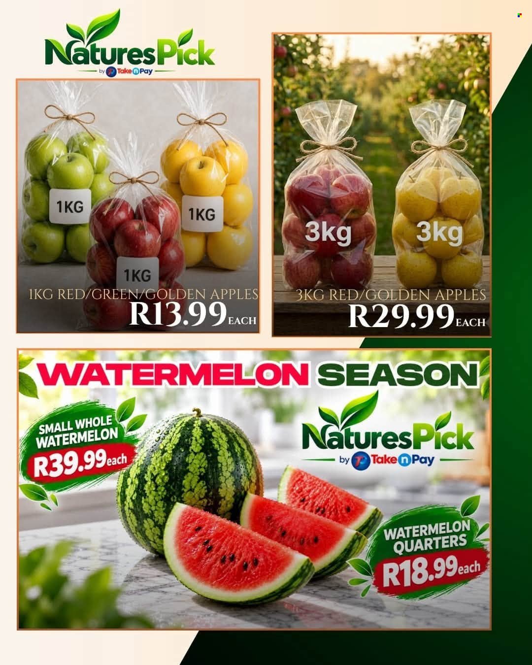 TAKE N PAY specials - From Tuesday 20 Oct 2026