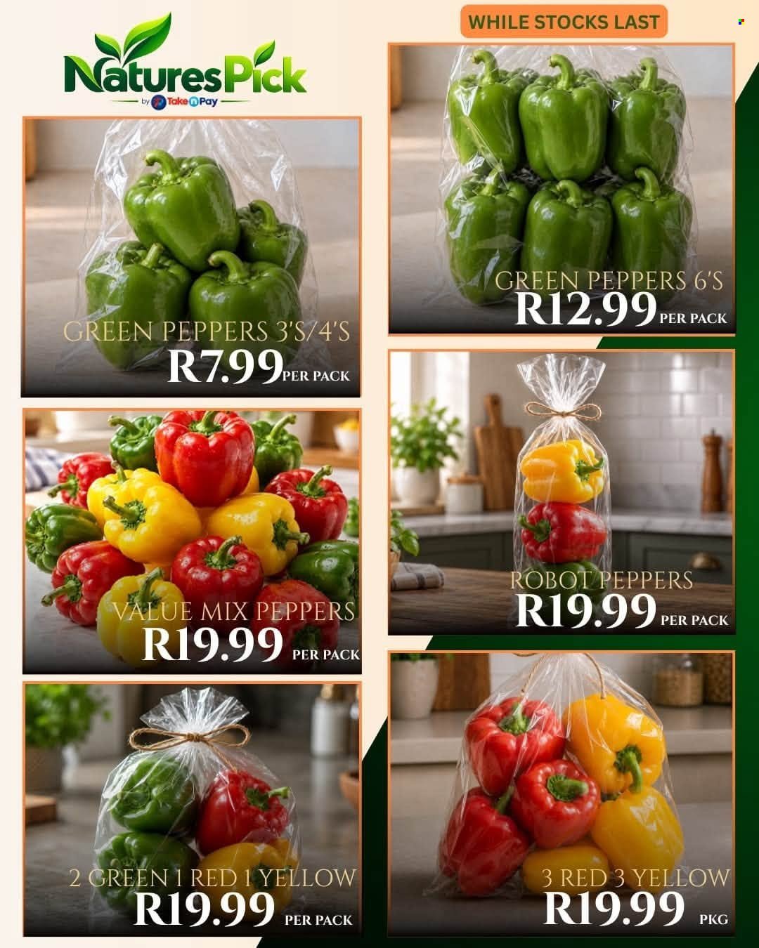 TAKE N PAY specials - From Tuesday 20 Oct 2026