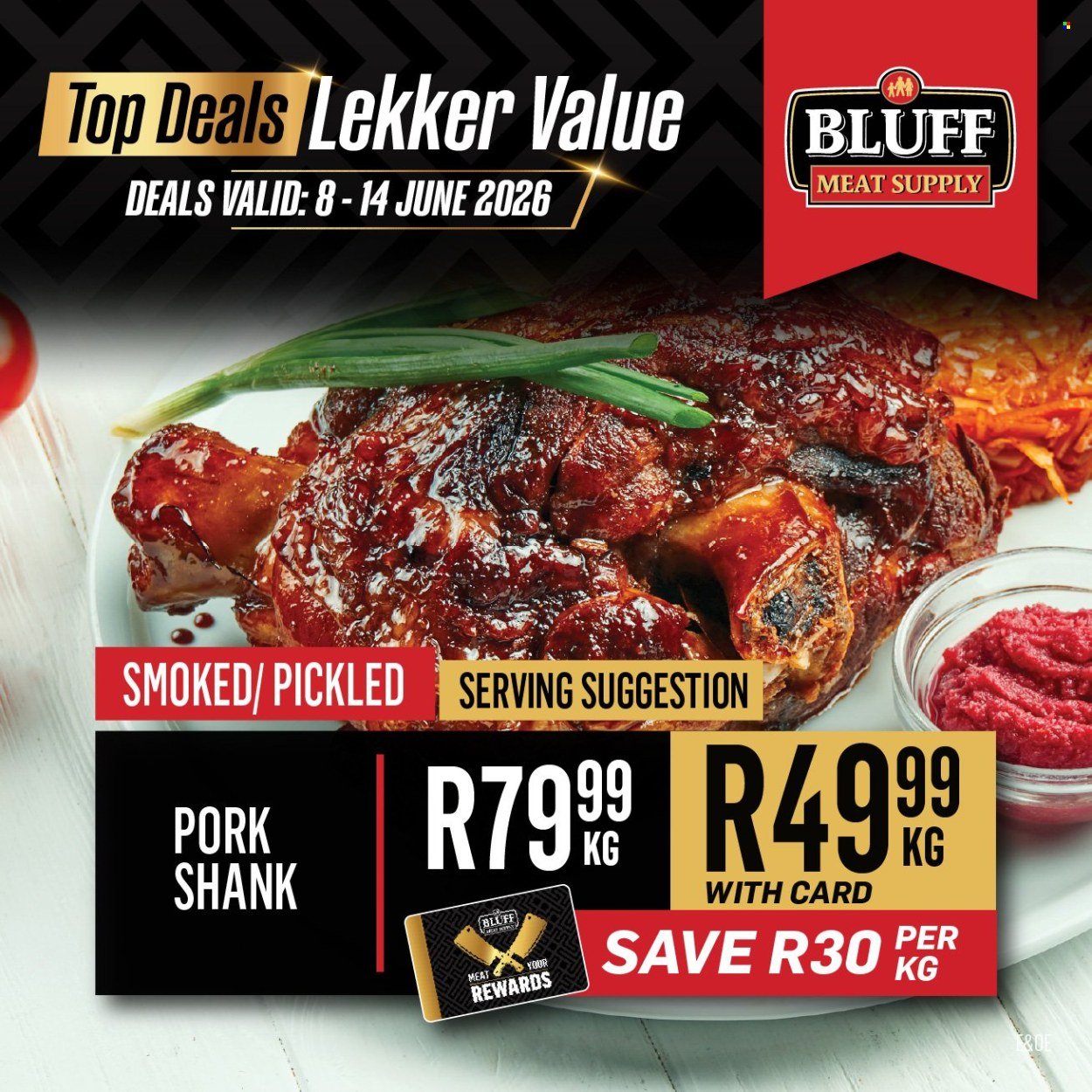 BLUFF MEAT SUPPLY specials - From Monday 8 Jun 2026
