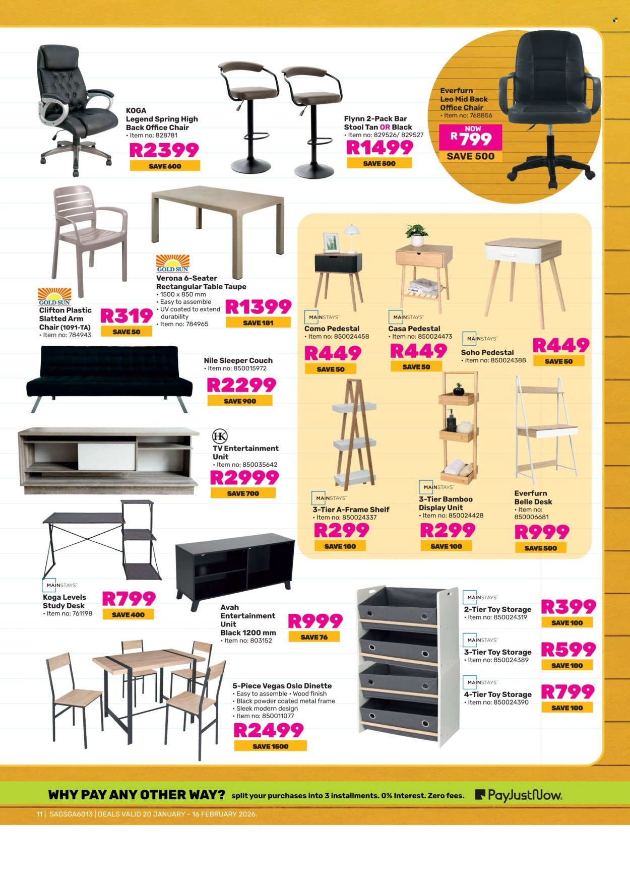 GAME specials - Back To Varsity (2026-01-20 - 2026-02-16) | 11