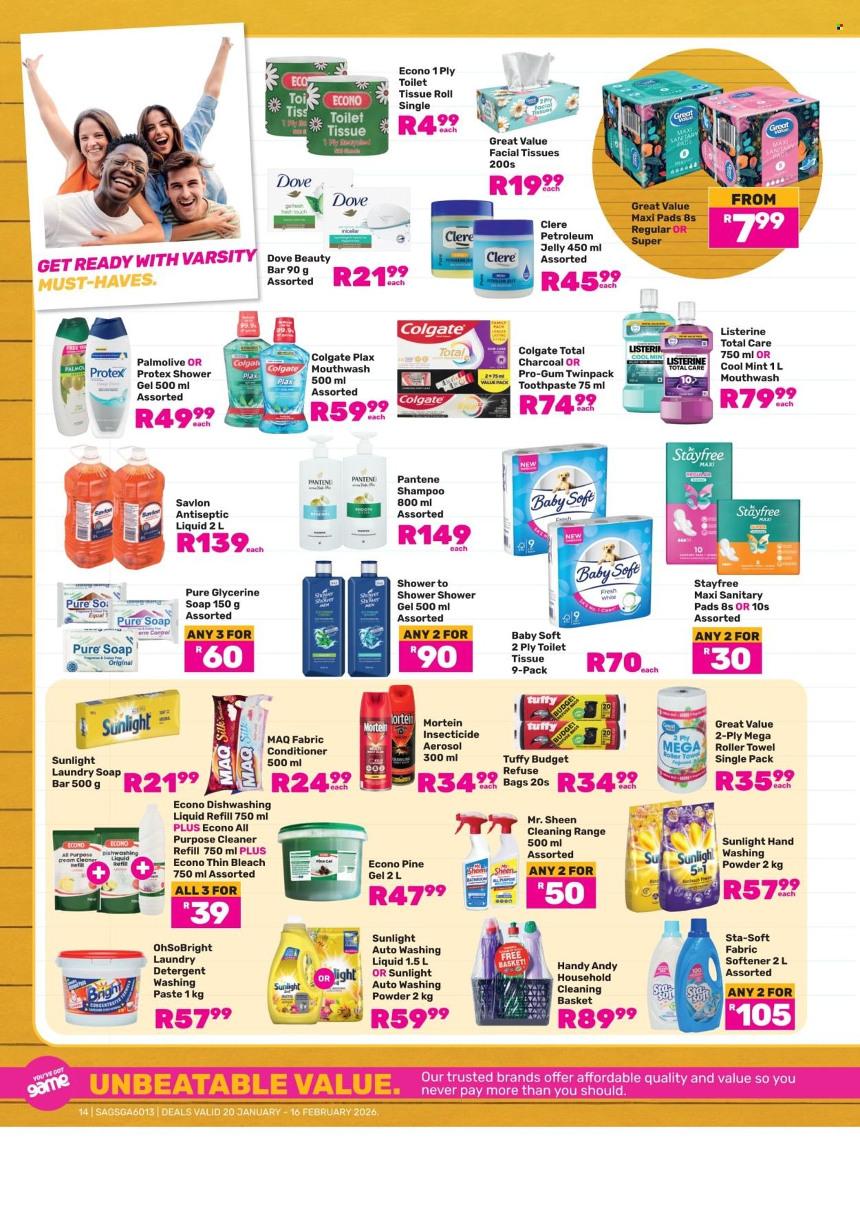 GAME specials - Back To Varsity (2026-01-20 - 2026-02-16) | 14