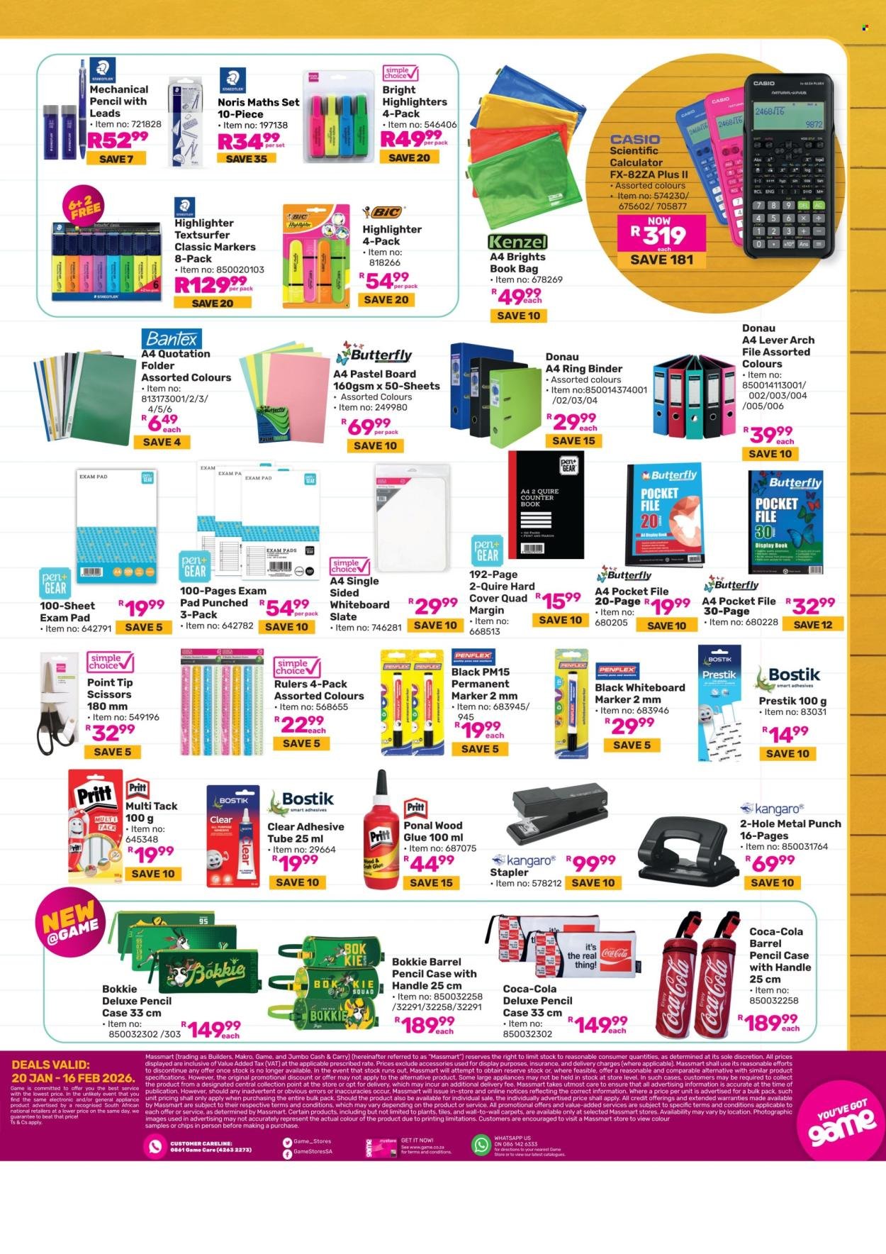 GAME specials - Back To Varsity (2026-01-20 - 2026-02-16) | 15