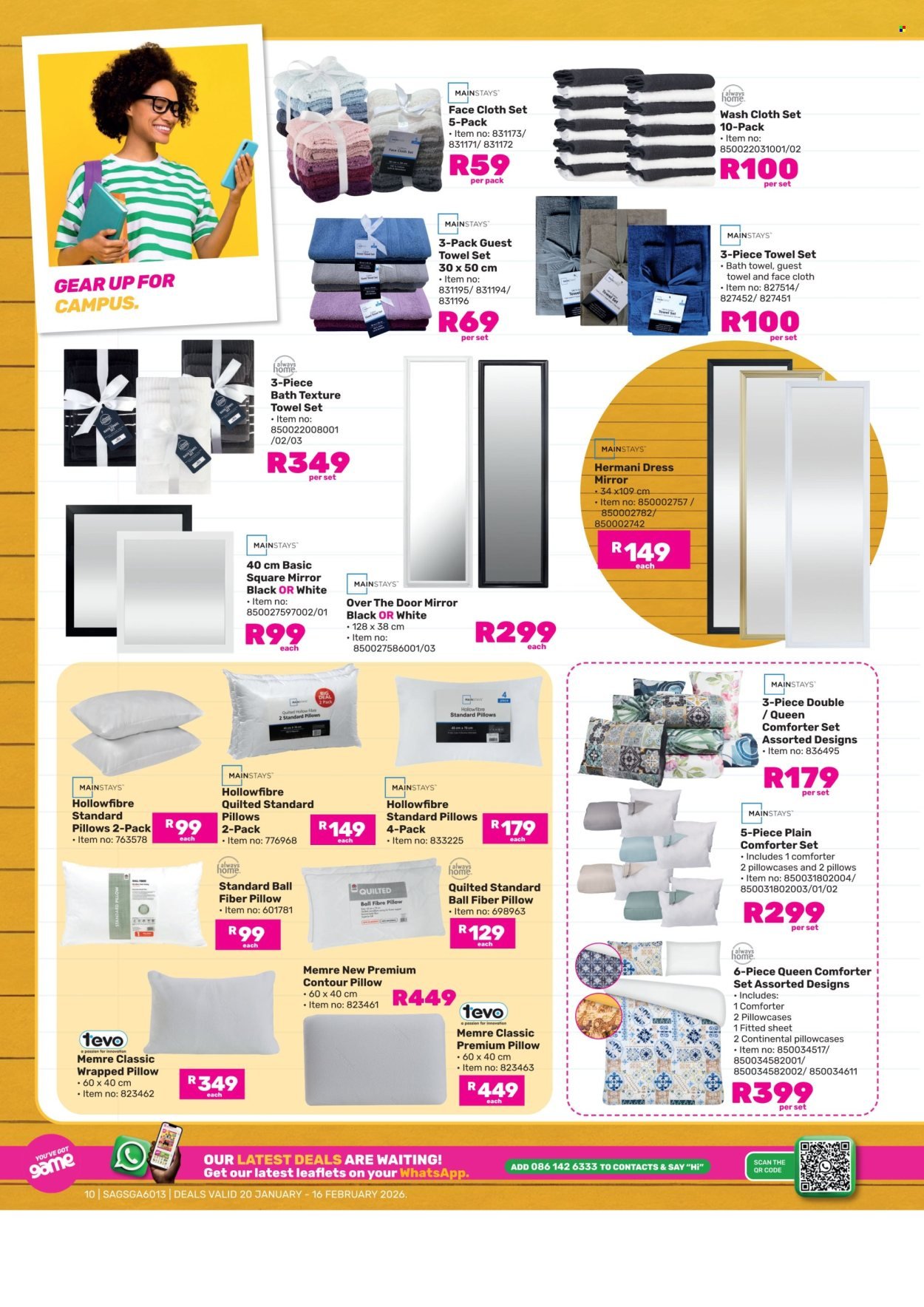 GAME specials - Back To Varsity (2026-01-20 - 2026-02-16) | 10