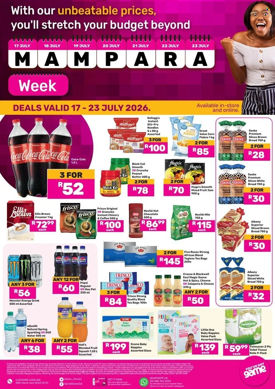 GAME specials - Mampara Week