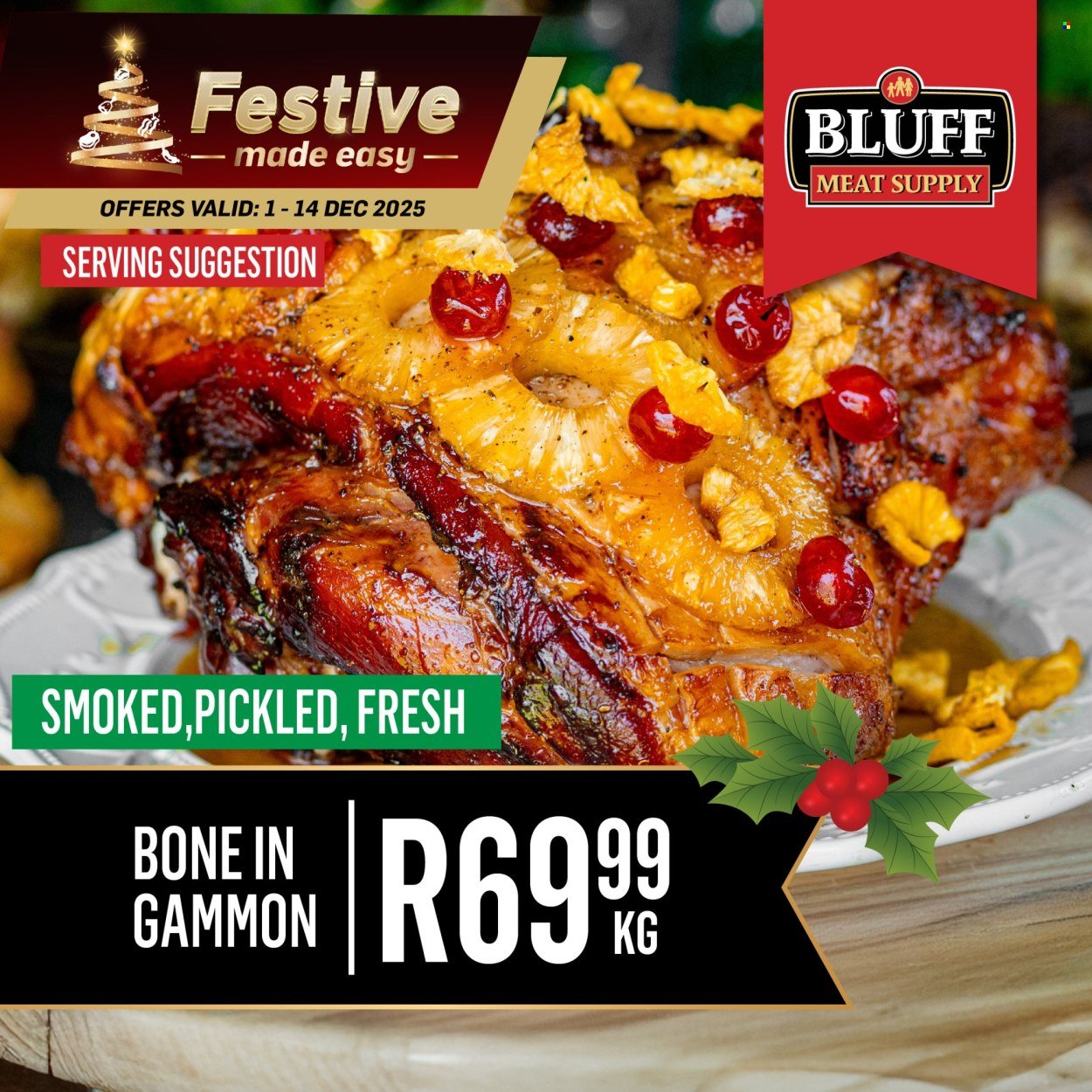 BLUFF MEAT SUPPLY specials - From Monday 1 Dec 2025 (2025-12-01 - 2025-12-14) | 2