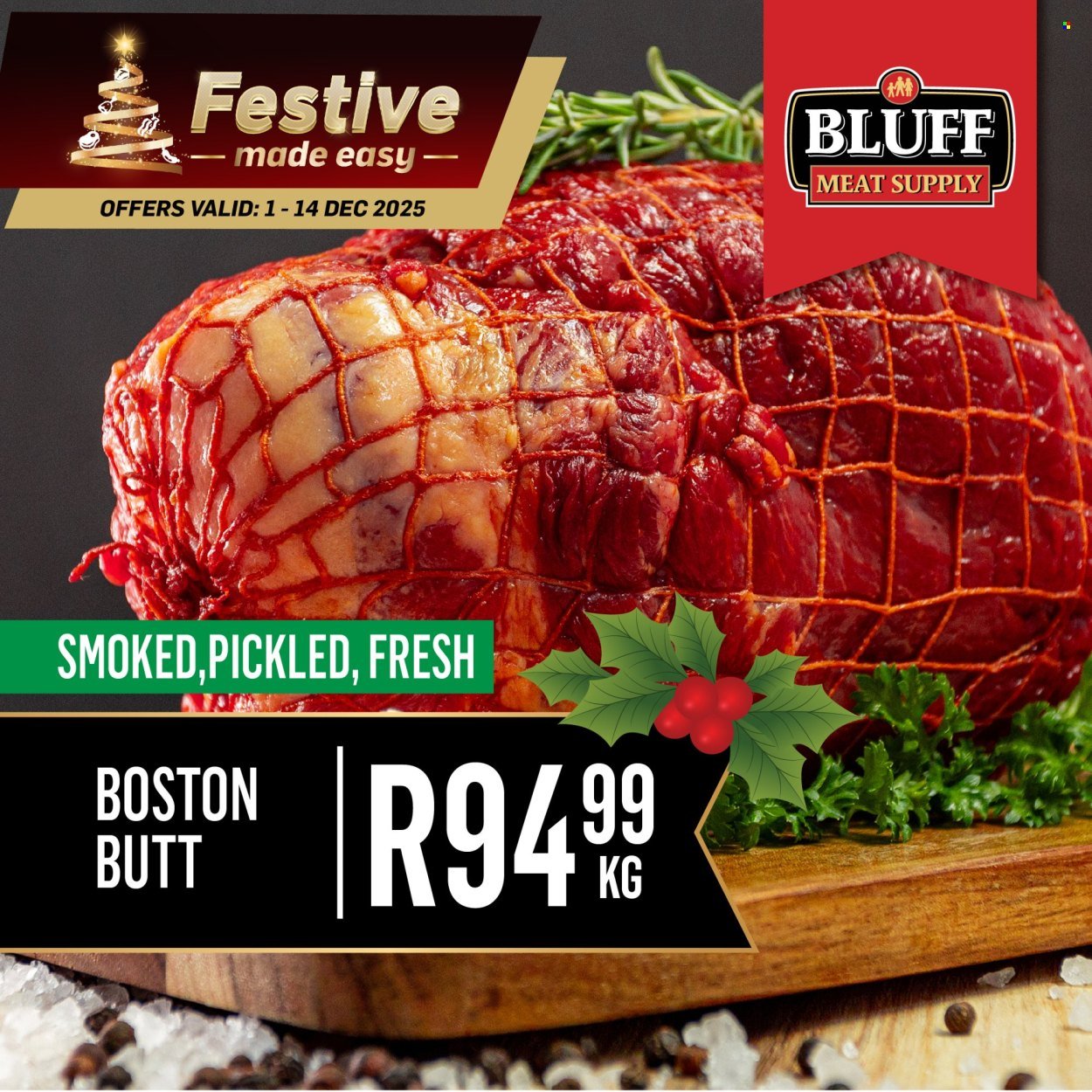 BLUFF MEAT SUPPLY specials - From Monday 1 Dec 2025 (2025-12-01 - 2025-12-14) | 5