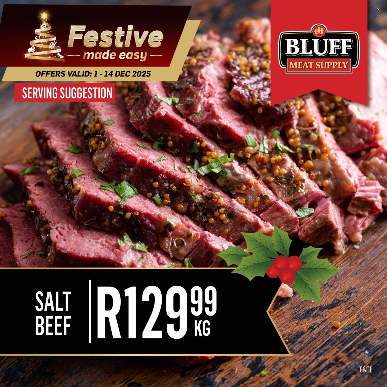 BLUFF MEAT SUPPLY specials - From Monday 1 Dec 2025 (2025-12-01 - 2025-12-14) | 7
