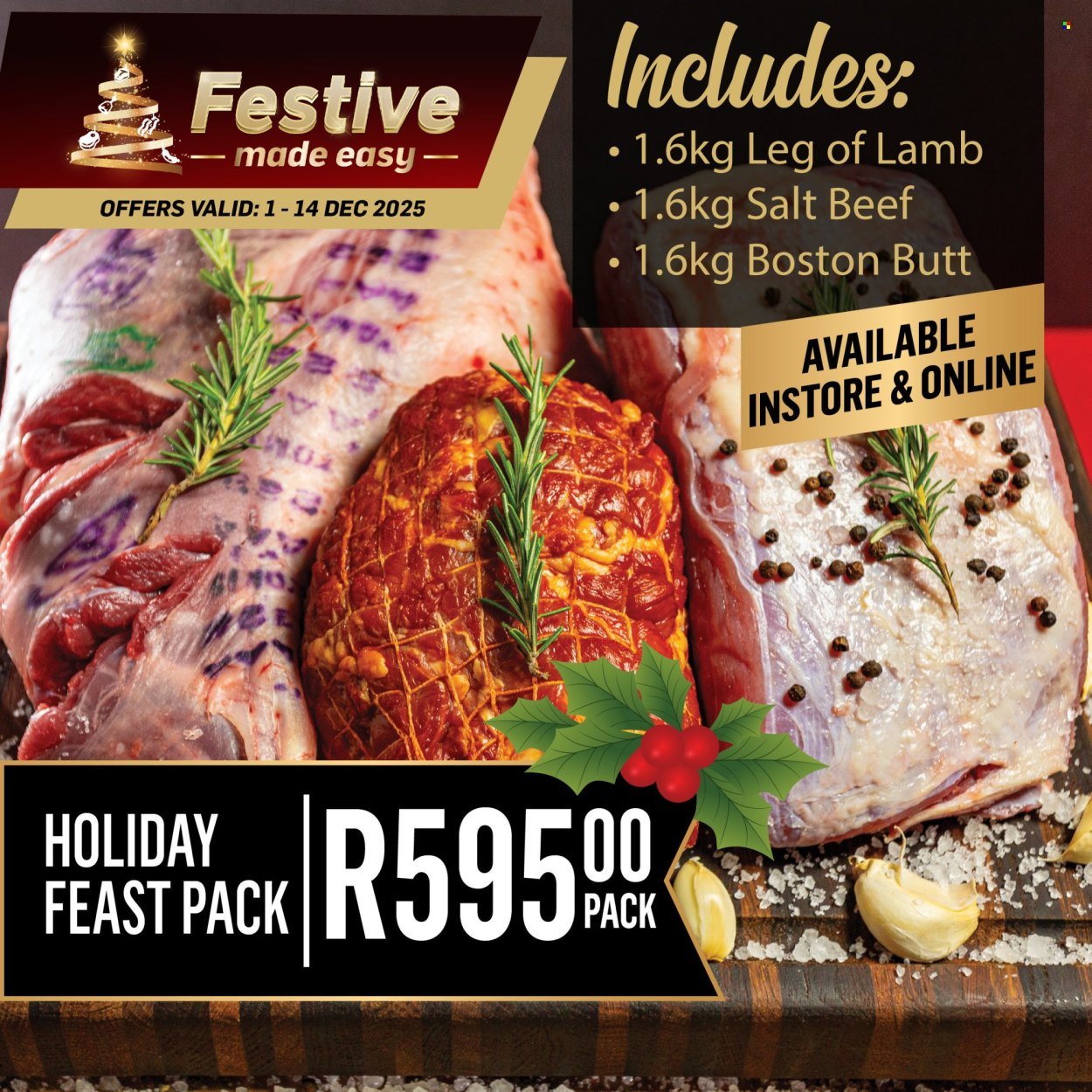 BLUFF MEAT SUPPLY specials - From Monday 1 Dec 2025 (2025-12-01 - 2025-12-14) | 10