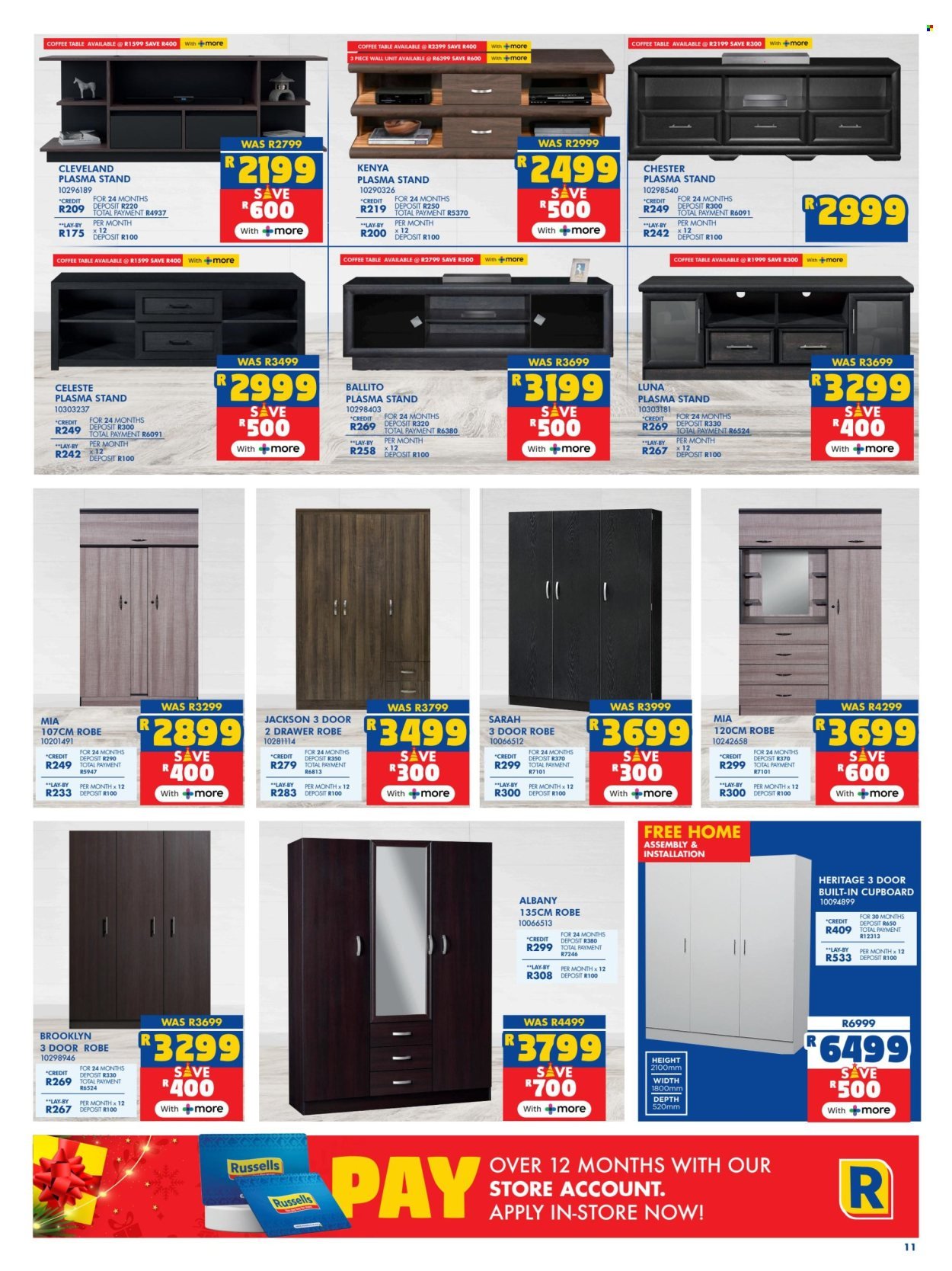 RUSSELLS specials - From Tuesday 2 Dec 2025 (2025-12-02 - 2025-12-24) | 11