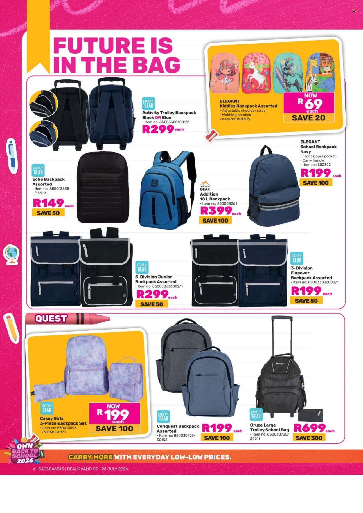 GAME specials - Own Back To School 2026