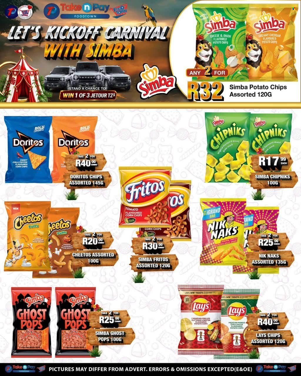 TAKE N PAY specials - From Monday 13 Jul 2026