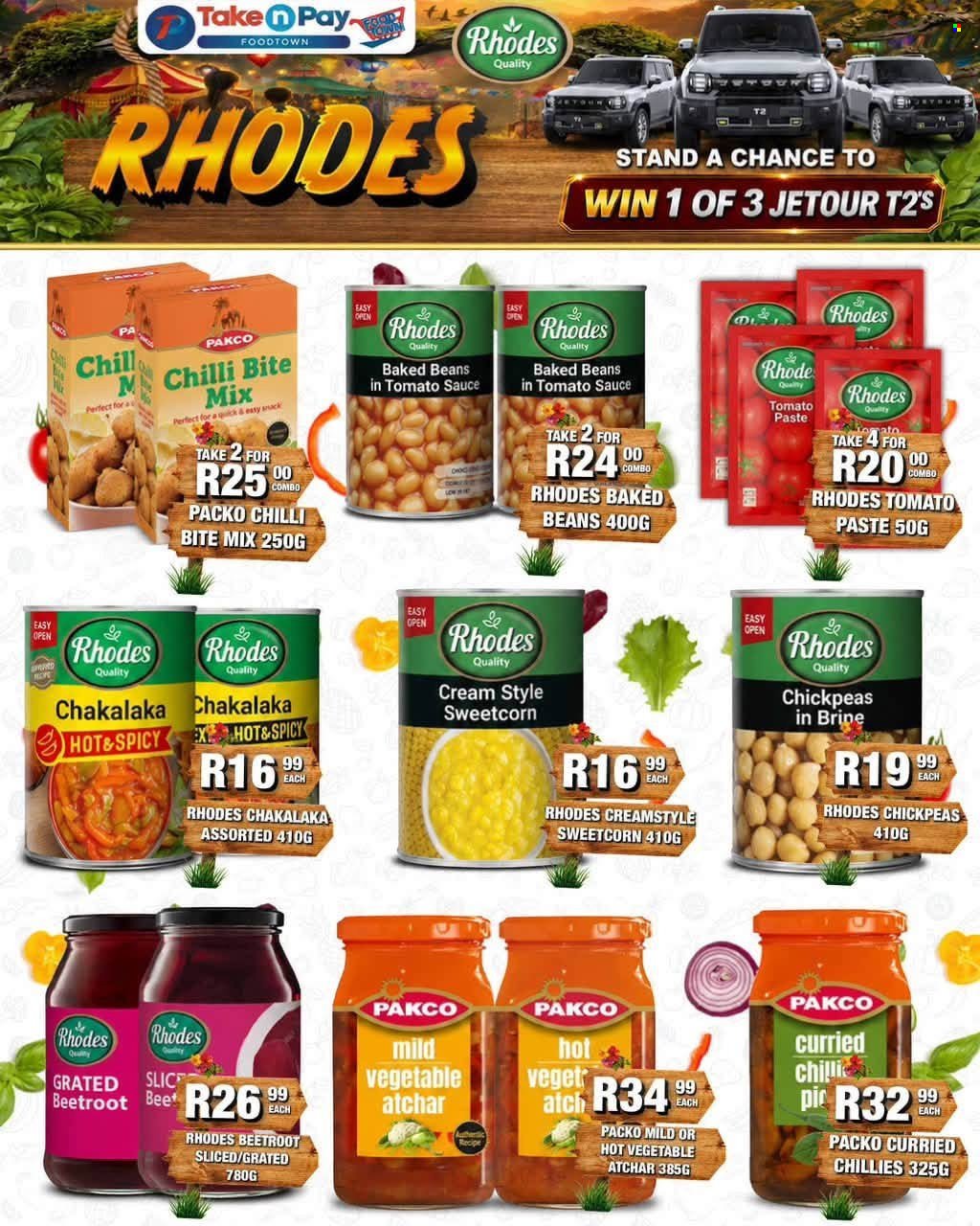 TAKE N PAY specials - From Monday 13 Jul 2026