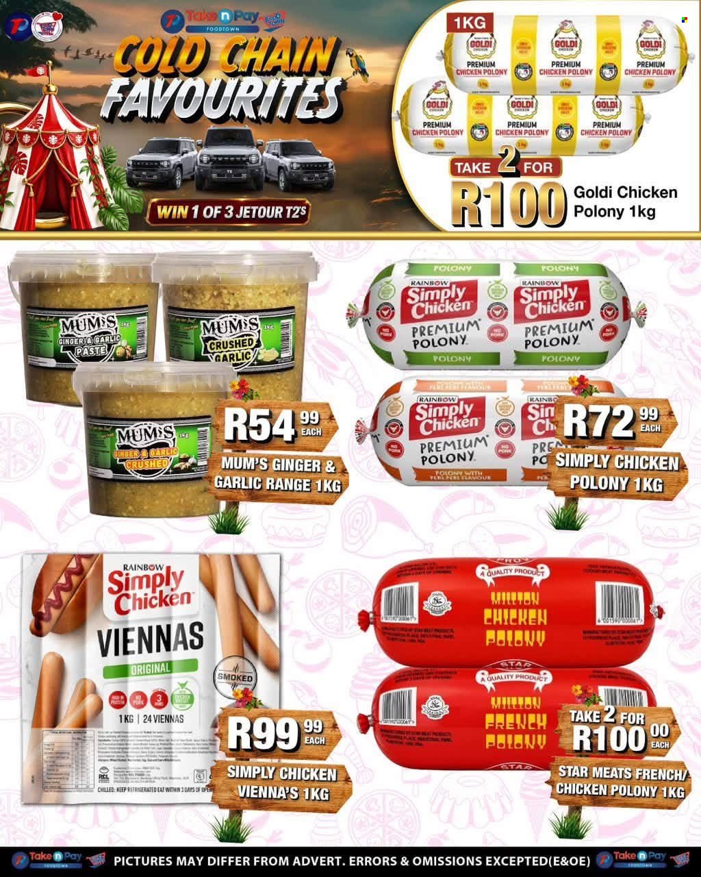 TAKE N PAY specials - From Monday 13 Jul 2026