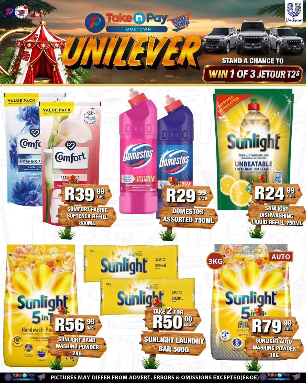 TAKE N PAY specials - From Monday 13 Jul 2026