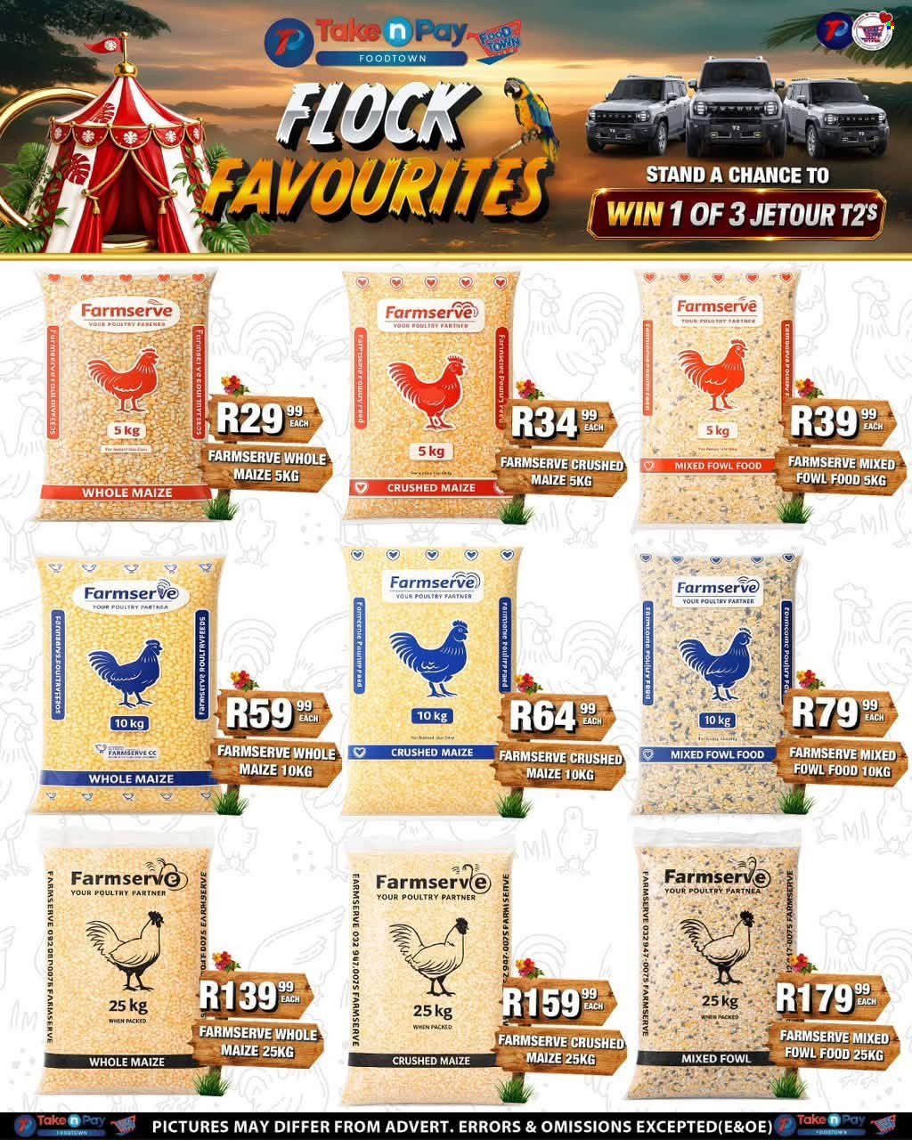 TAKE N PAY specials - From Monday 13 Jul 2026